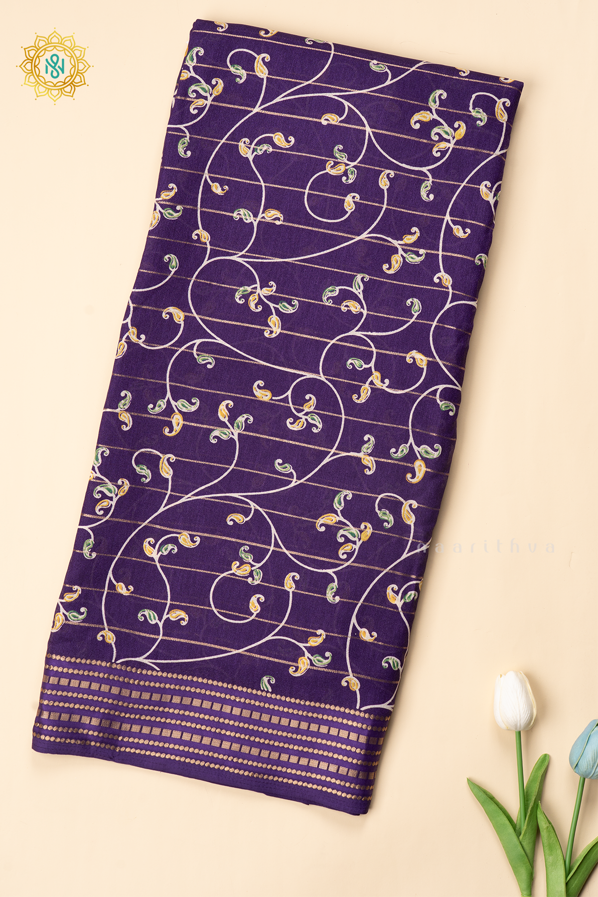 PURPLE - SEMI GEORGETTE