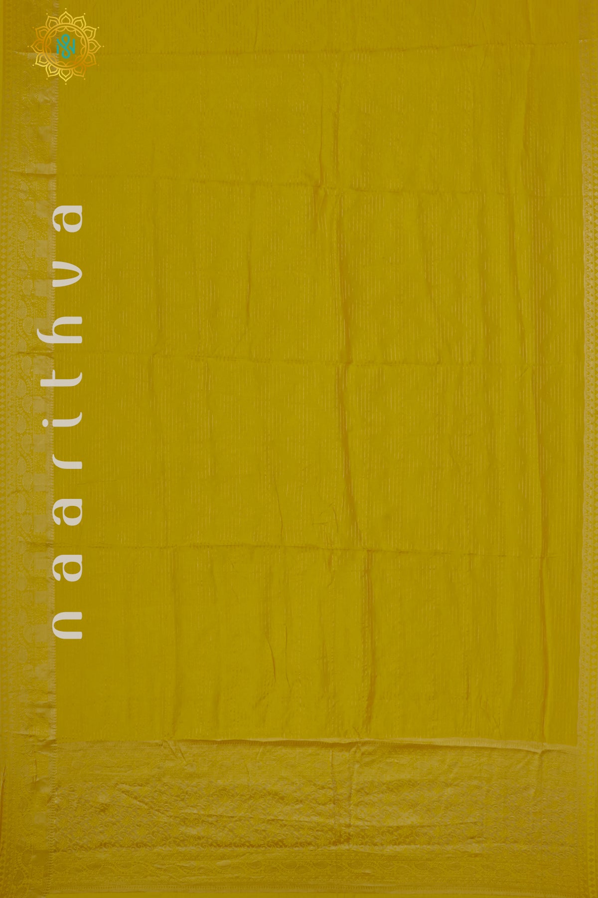 YELLOW WITH PURPLE - DOLA SILK