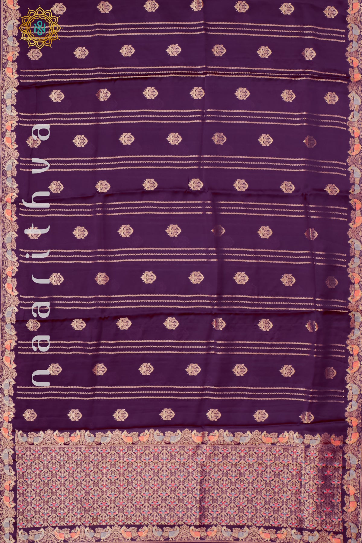 WINE - BANARASI SATIN