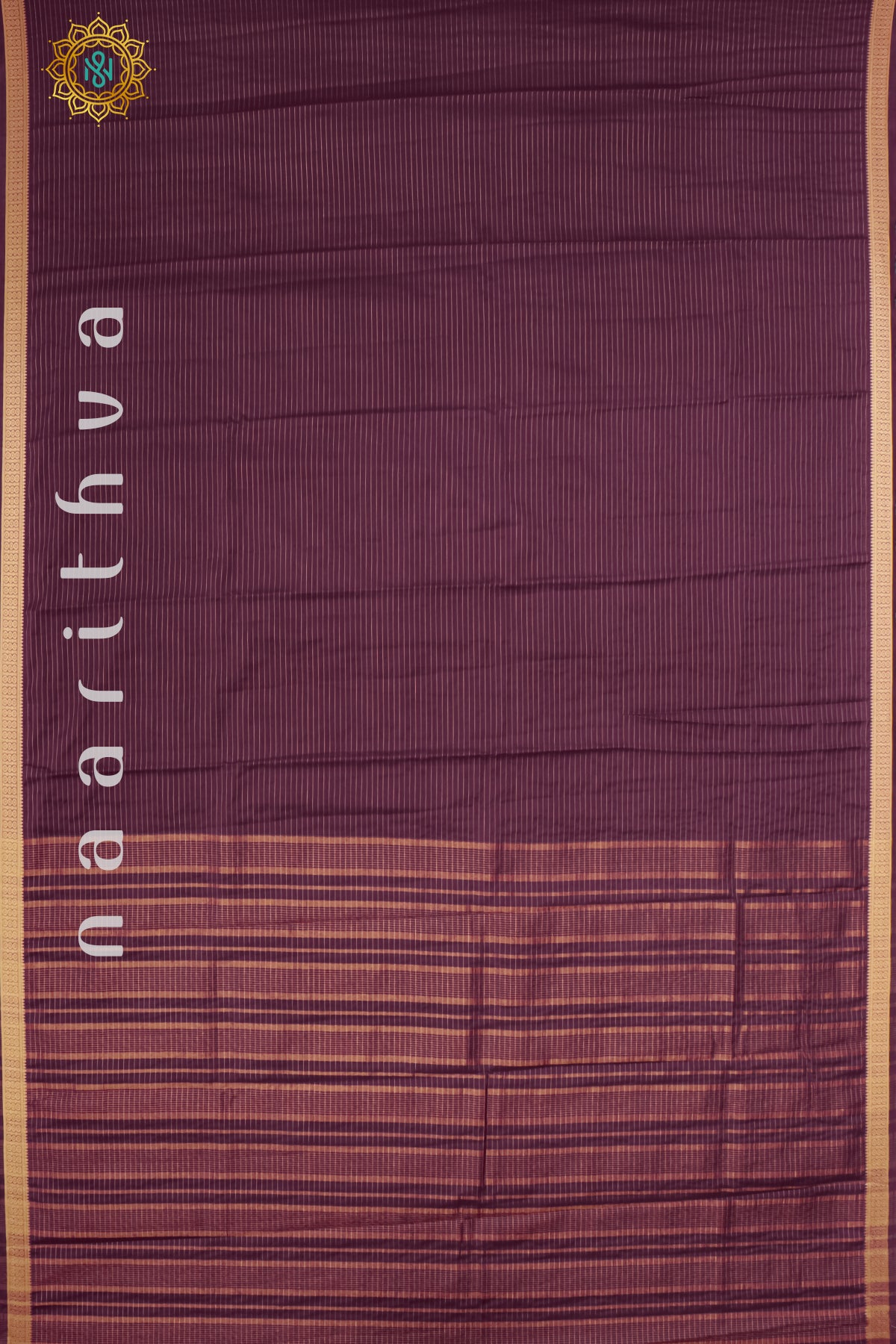 DEEP WINE - SEMI MYSORE CREPE SILK