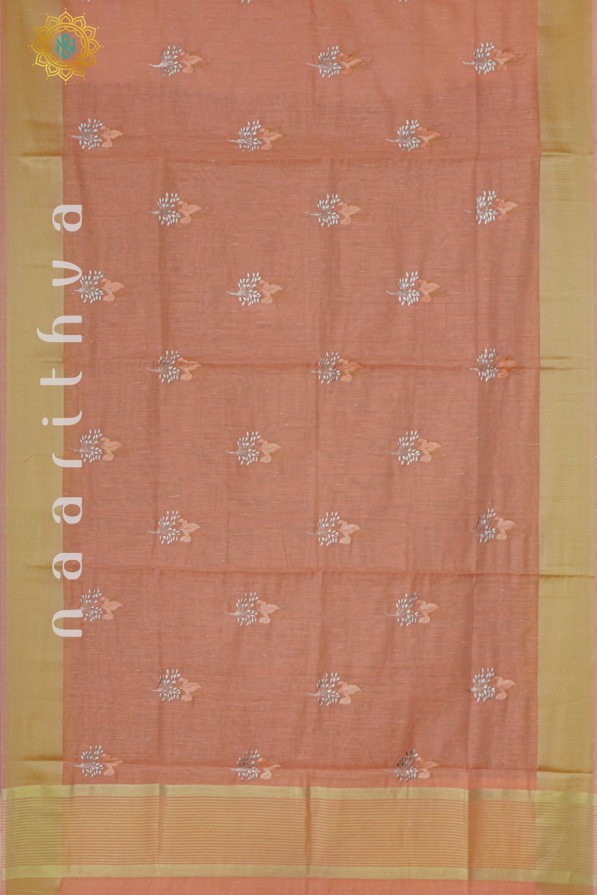 PEACHISH ORANGE - LINEN TISSUE