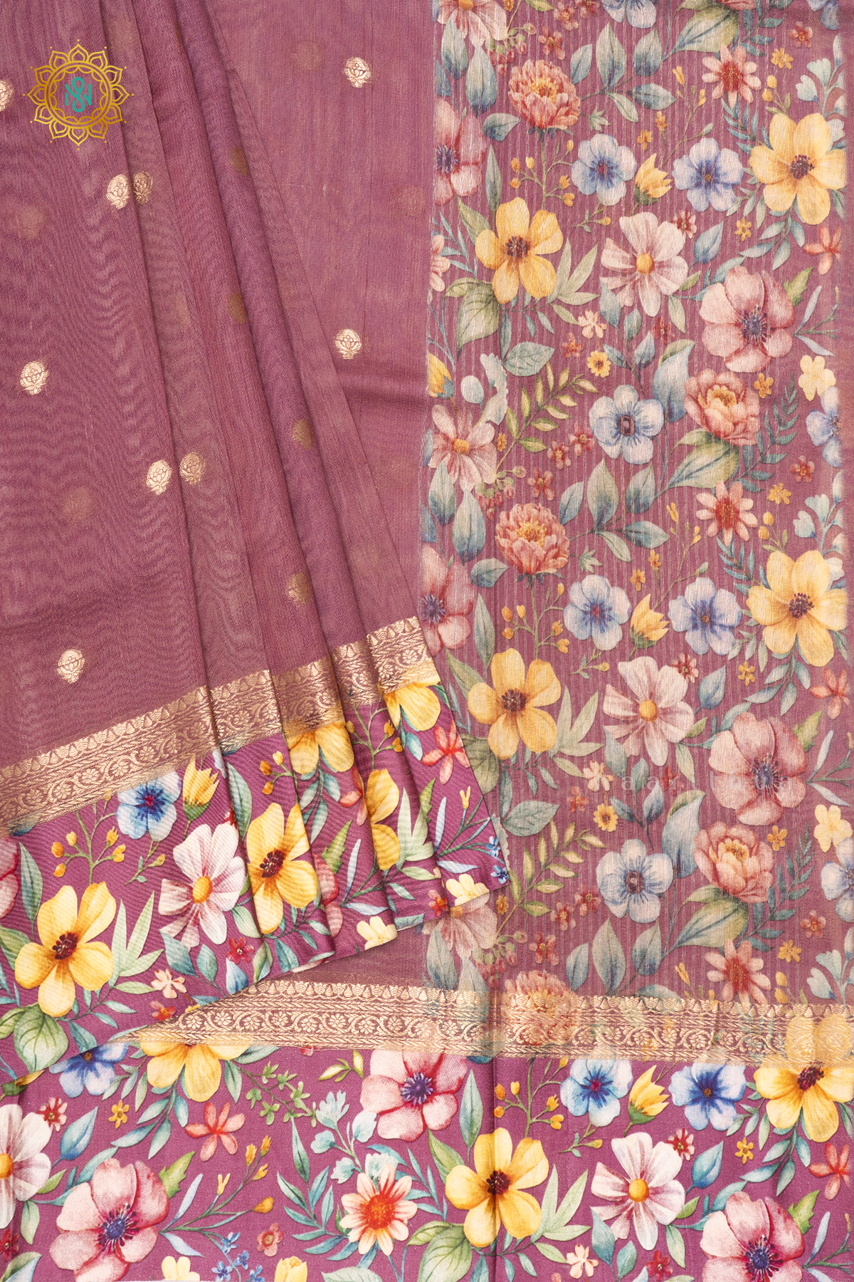 ROUGE PINK - PURE TUSSAR SILK
