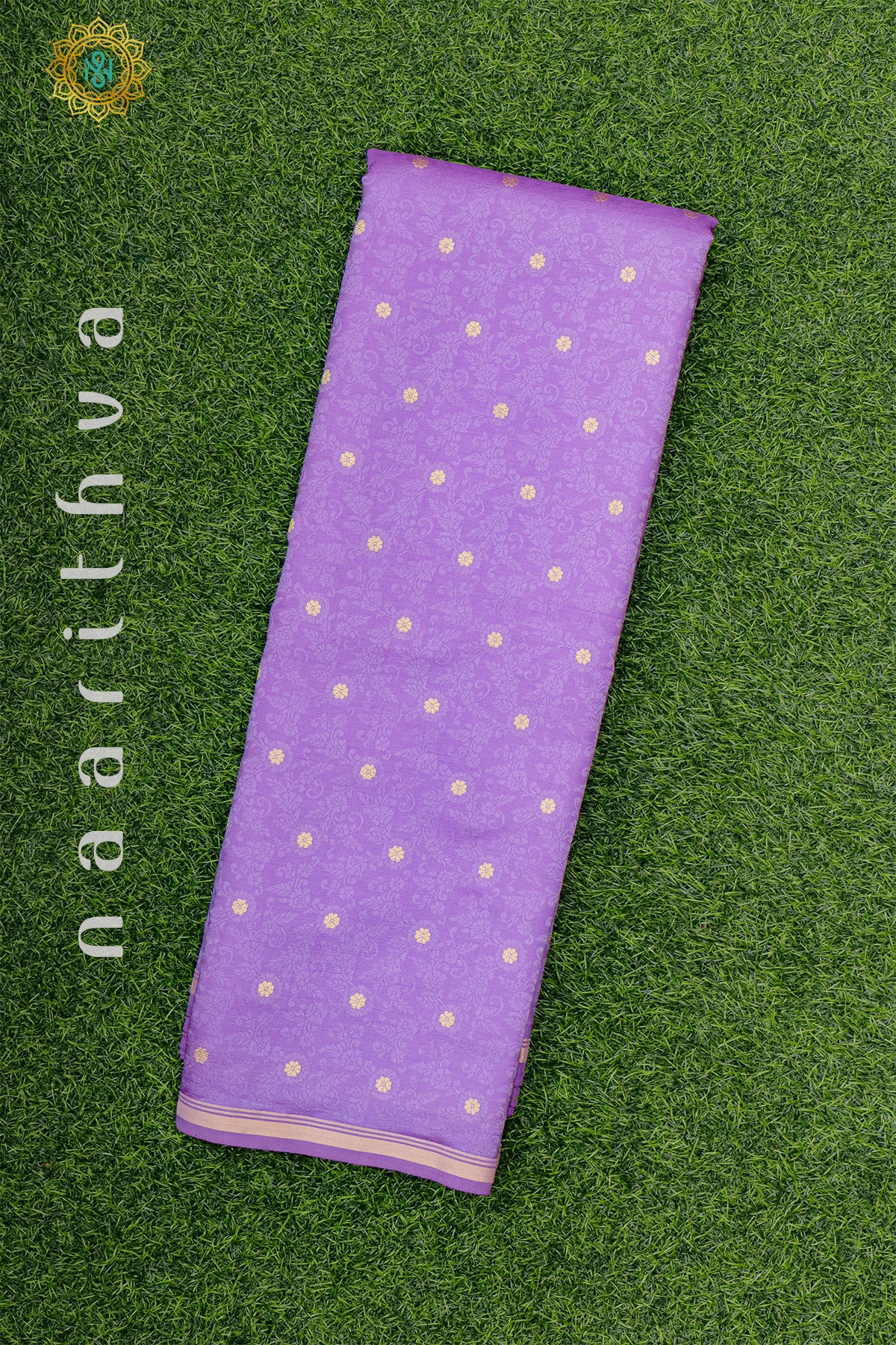 LAVENDER - SEMI MYSORE CREPE SILK