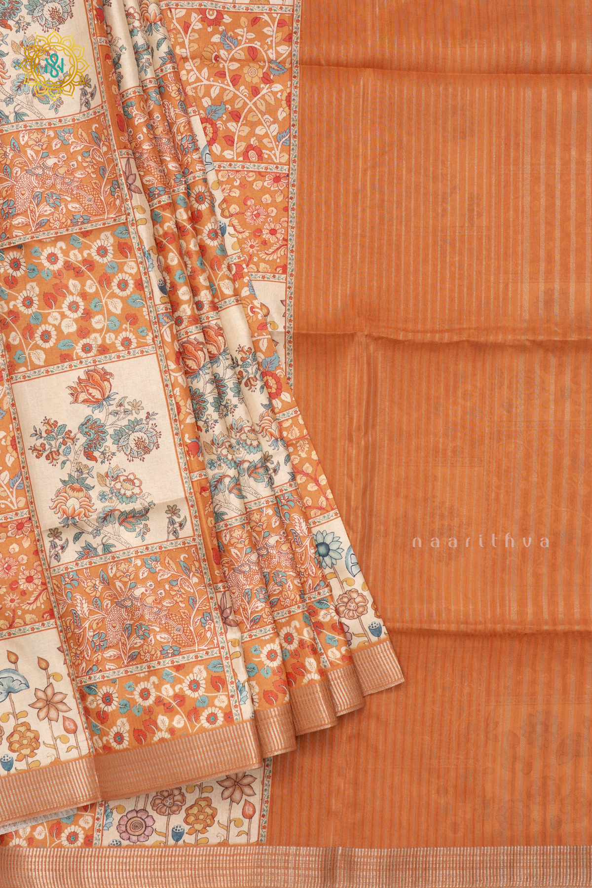 YELLOW - SEMI TUSSAR SILK