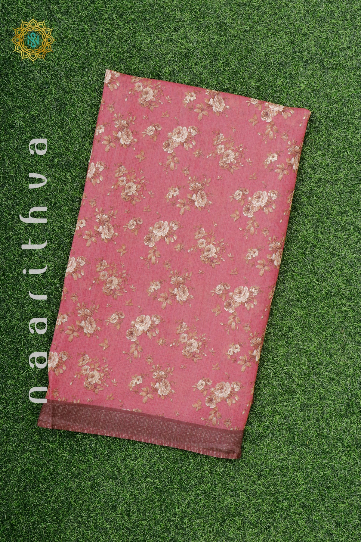 PEACHISH PINK - LINEN BY COTTON