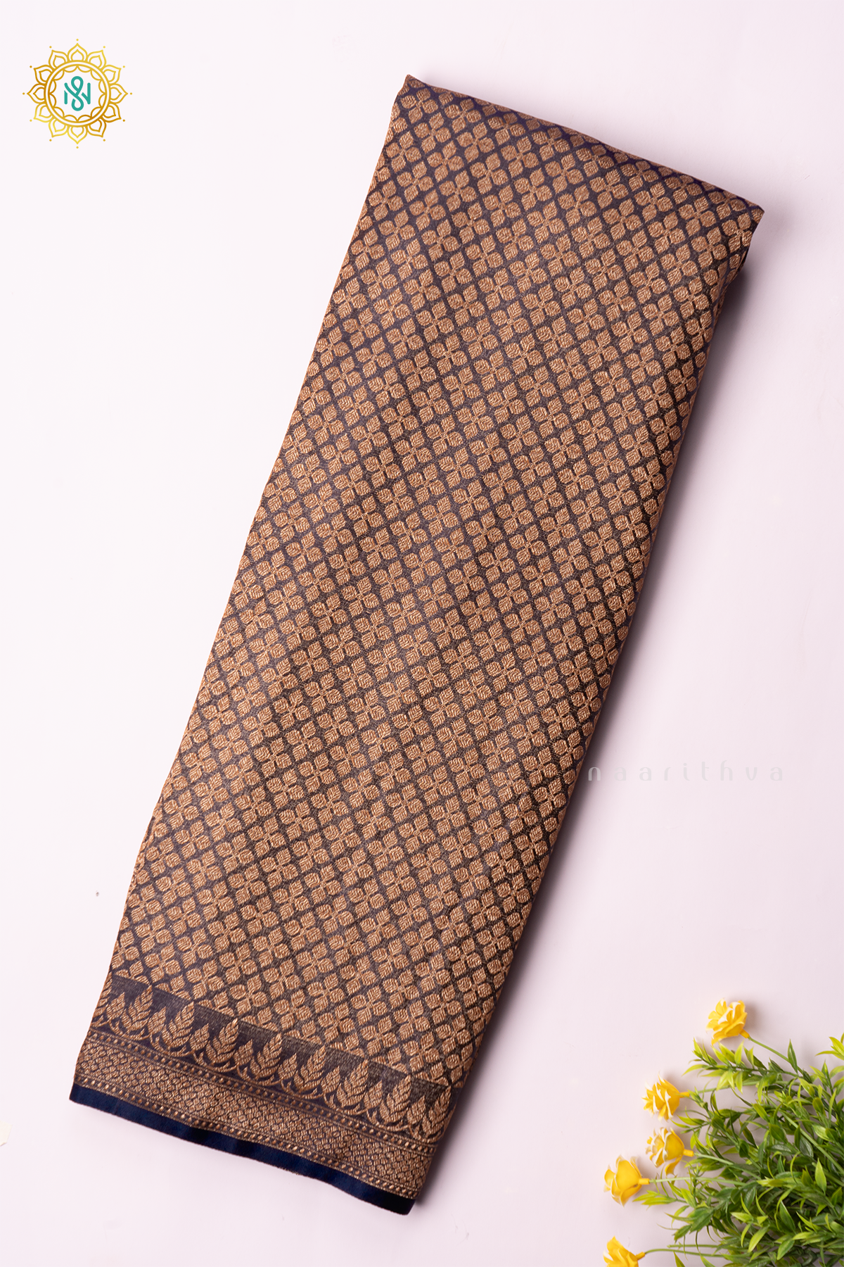 BLACK - SATIN BANRASI