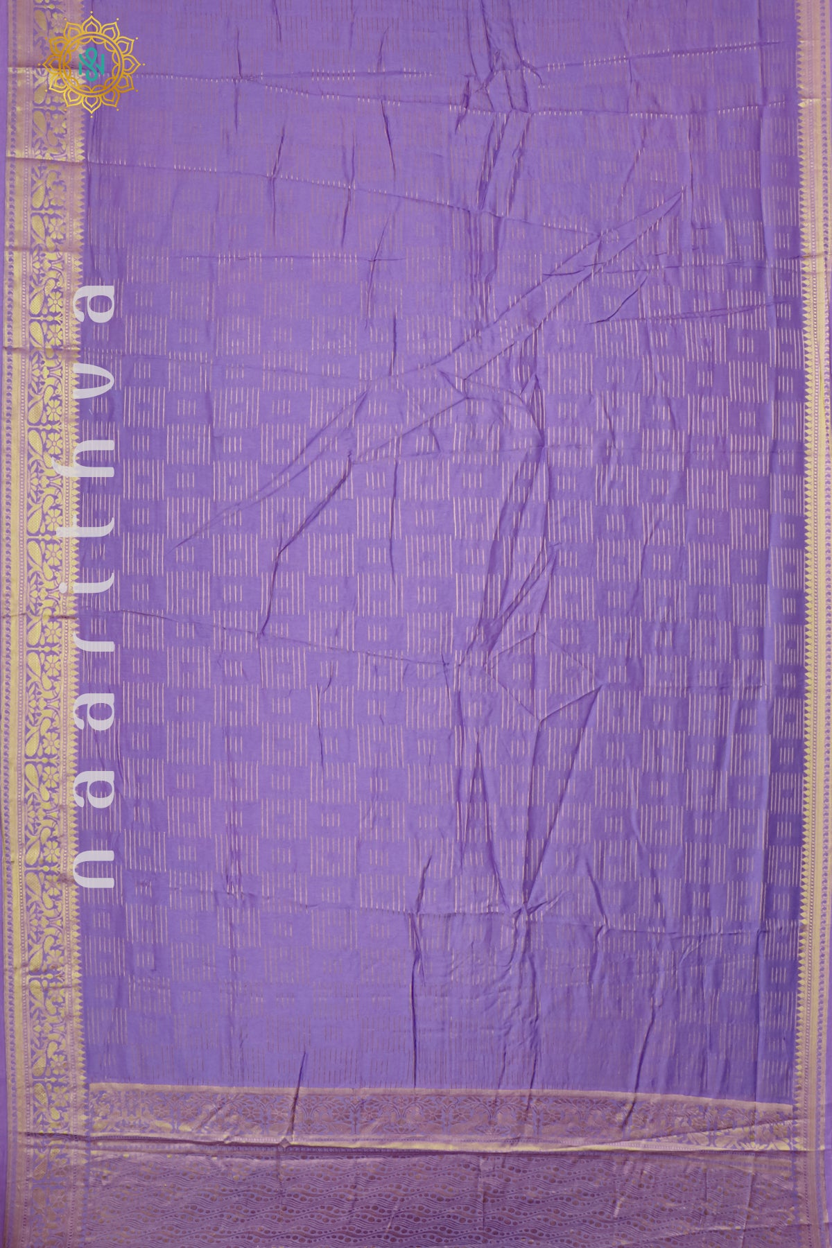 LAVENDER WITH PURPLE - DOLA SILK