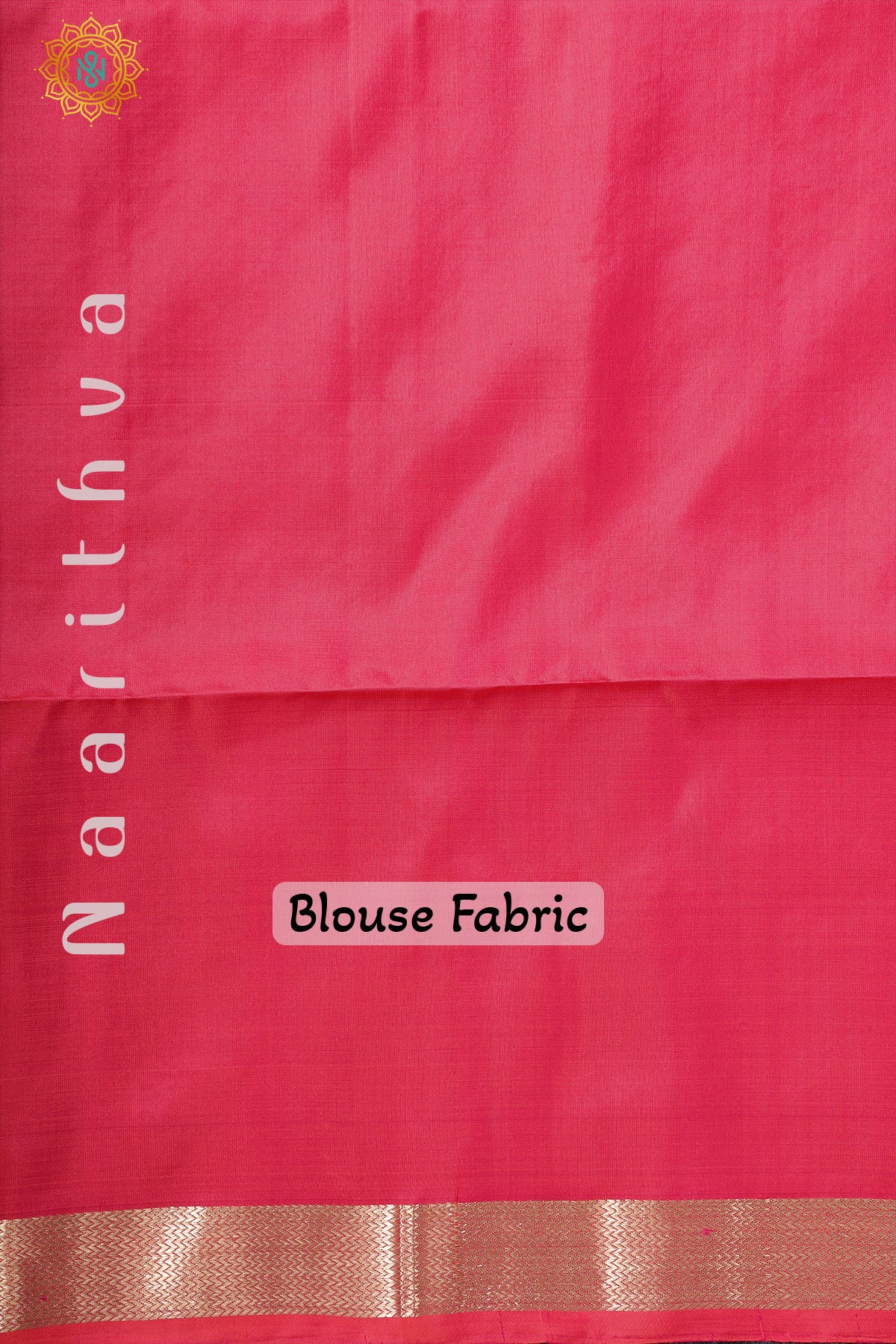 BLUE WITH PINK - PURE KANJIVARAM SOFT SILK