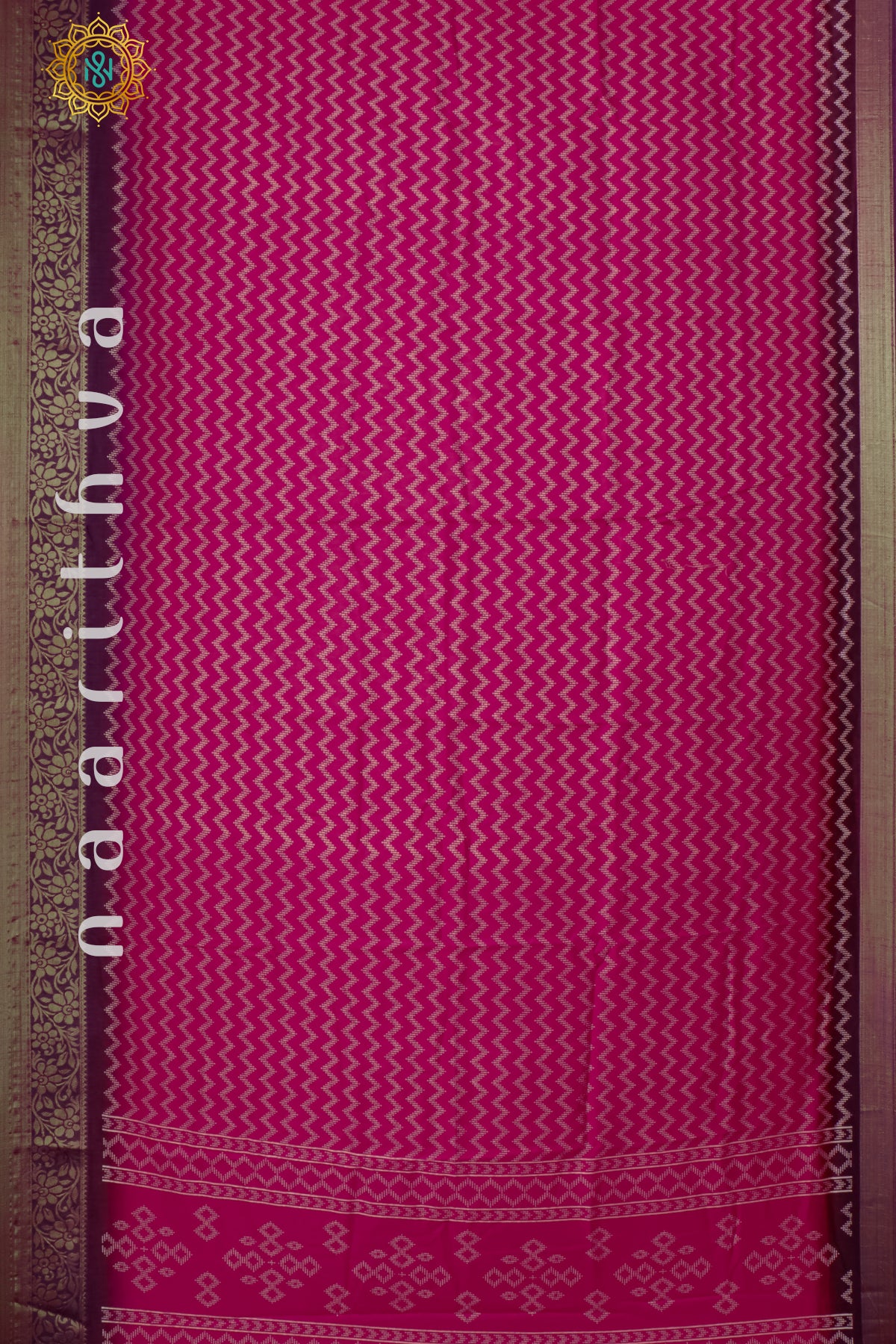 PINK WITH WINE - DOLA SILK