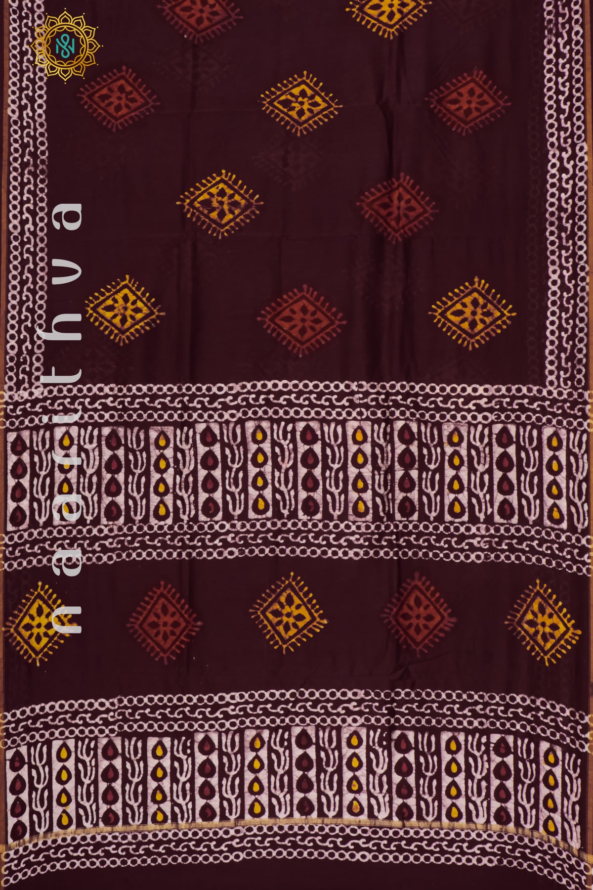 BROWN - CHANDERI SILK COTTON