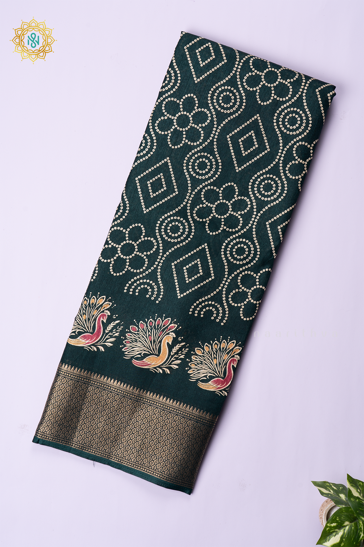 BOTTLE GREEN - DOLA SILK