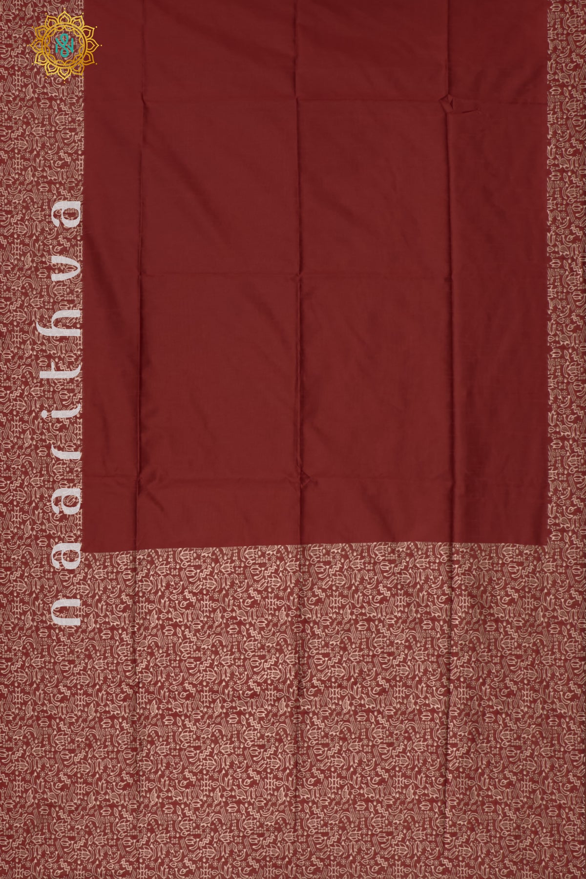 RED - POLY COTTON