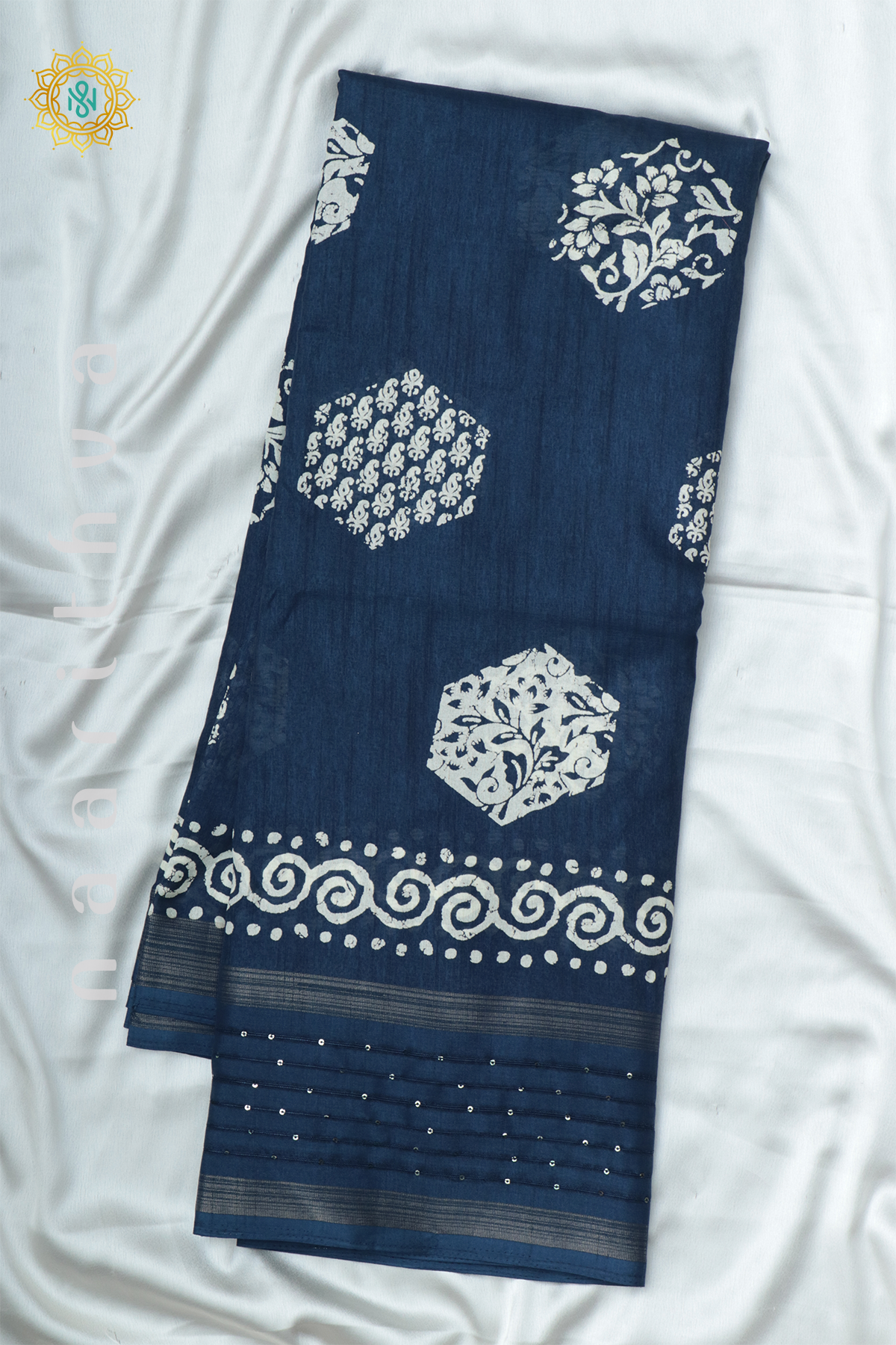 PEACOCK BLUE - DOLA SILK