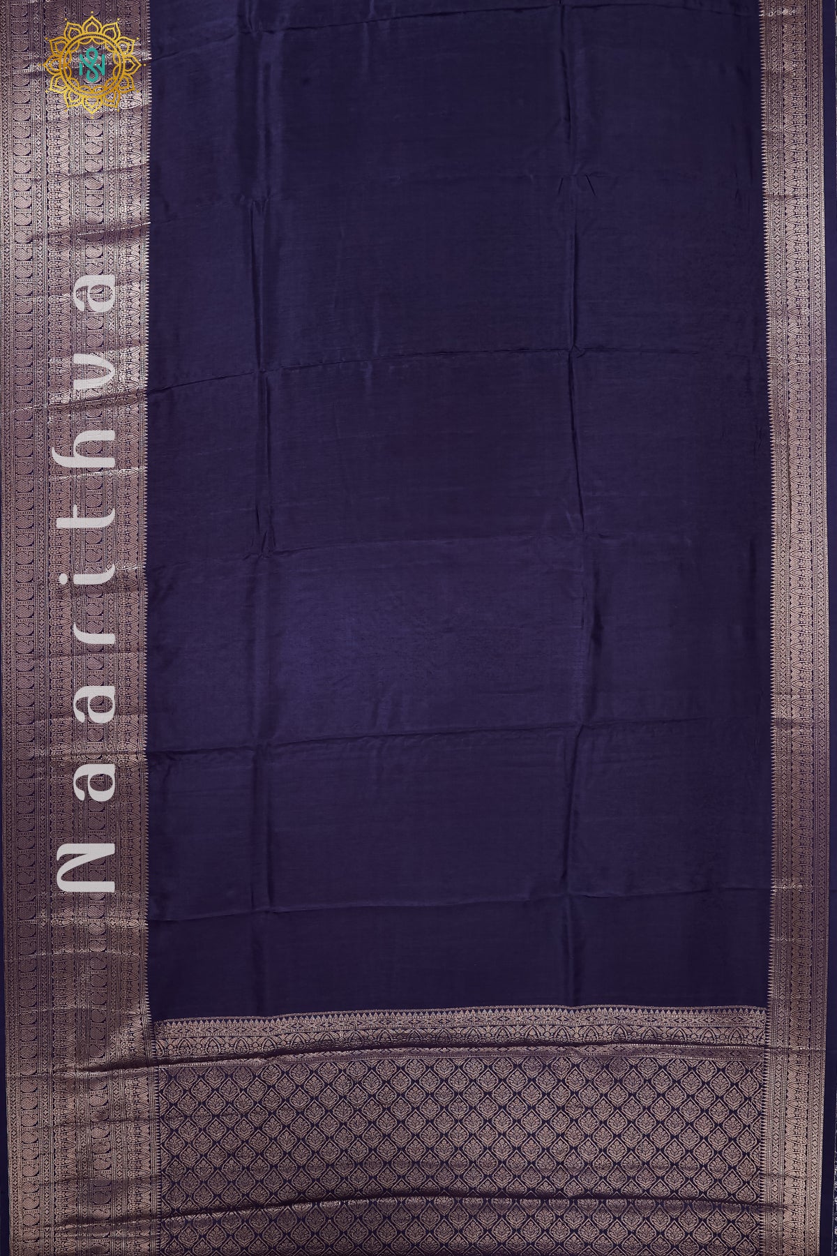 NAVY BLUE - SEMI CREPE SILK