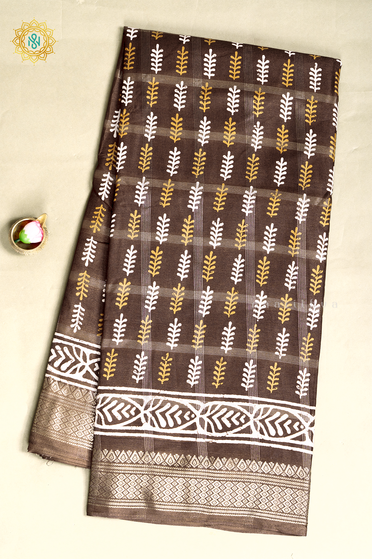 BROWN - DOLA SILK