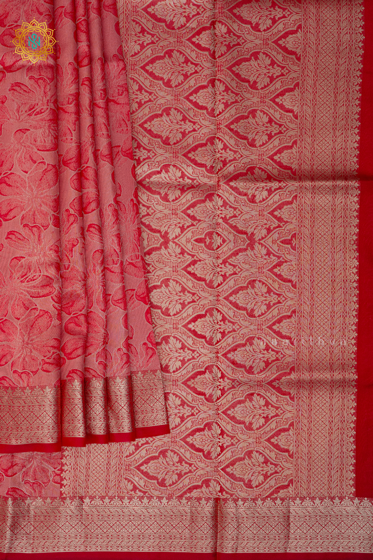 RED - SEMI TISSUE