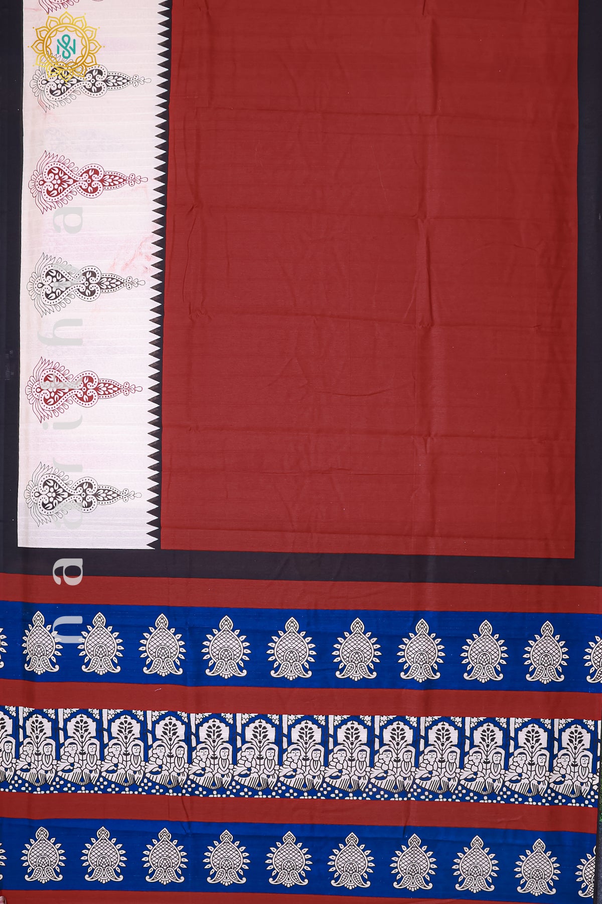 RED WITH BLACK - KOTHA TUSSAR