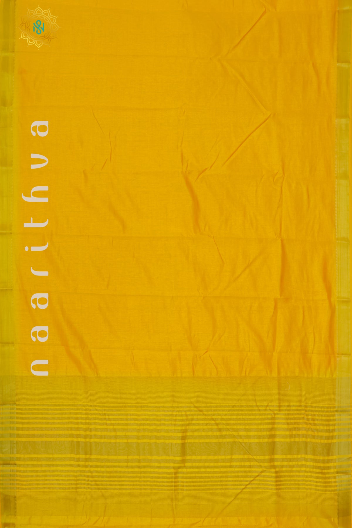 MANGO YELLOW - SEMI RAW SILK