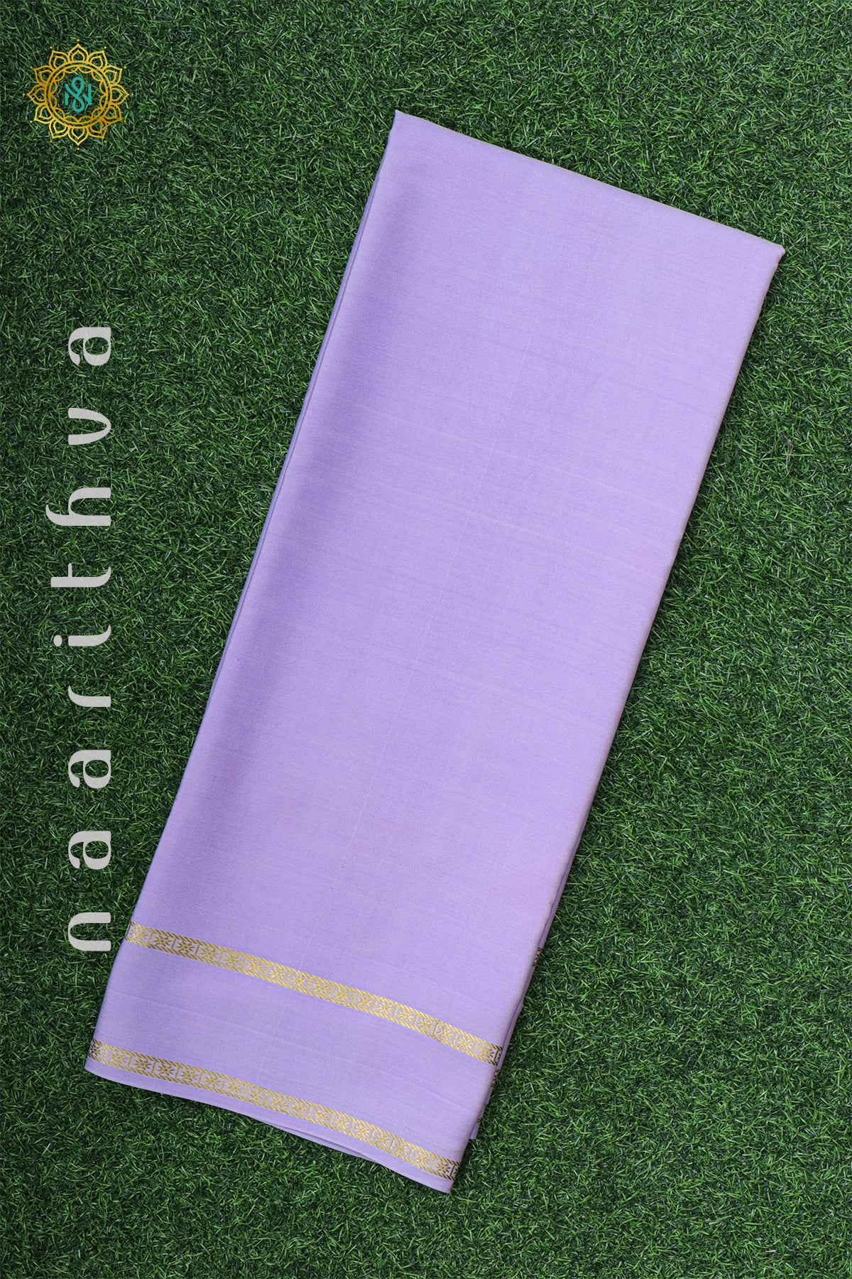 LAVENDER - PURE MYSORE CREPE SILK