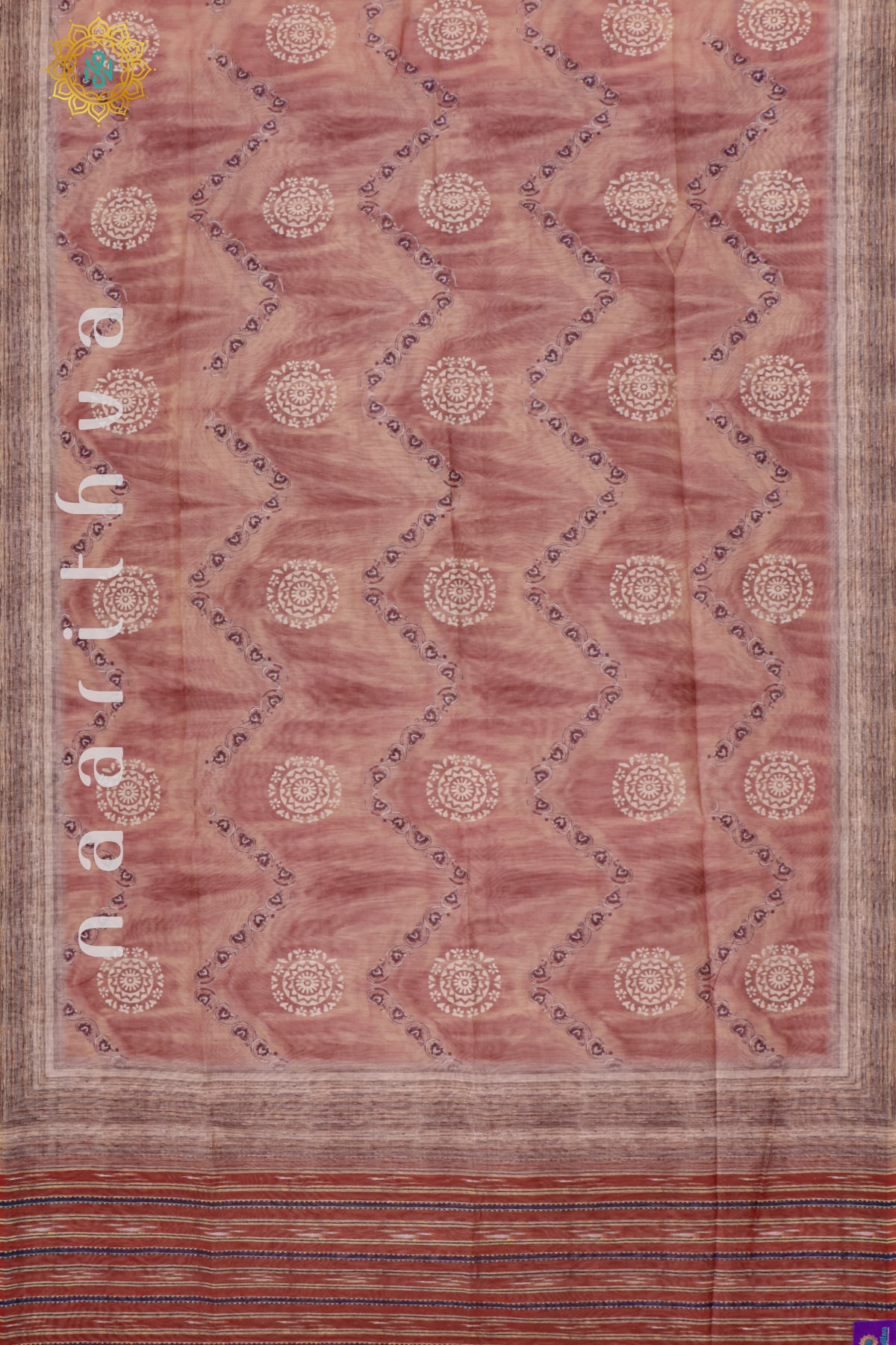 PEACH - CHANDERI SILK COTTON