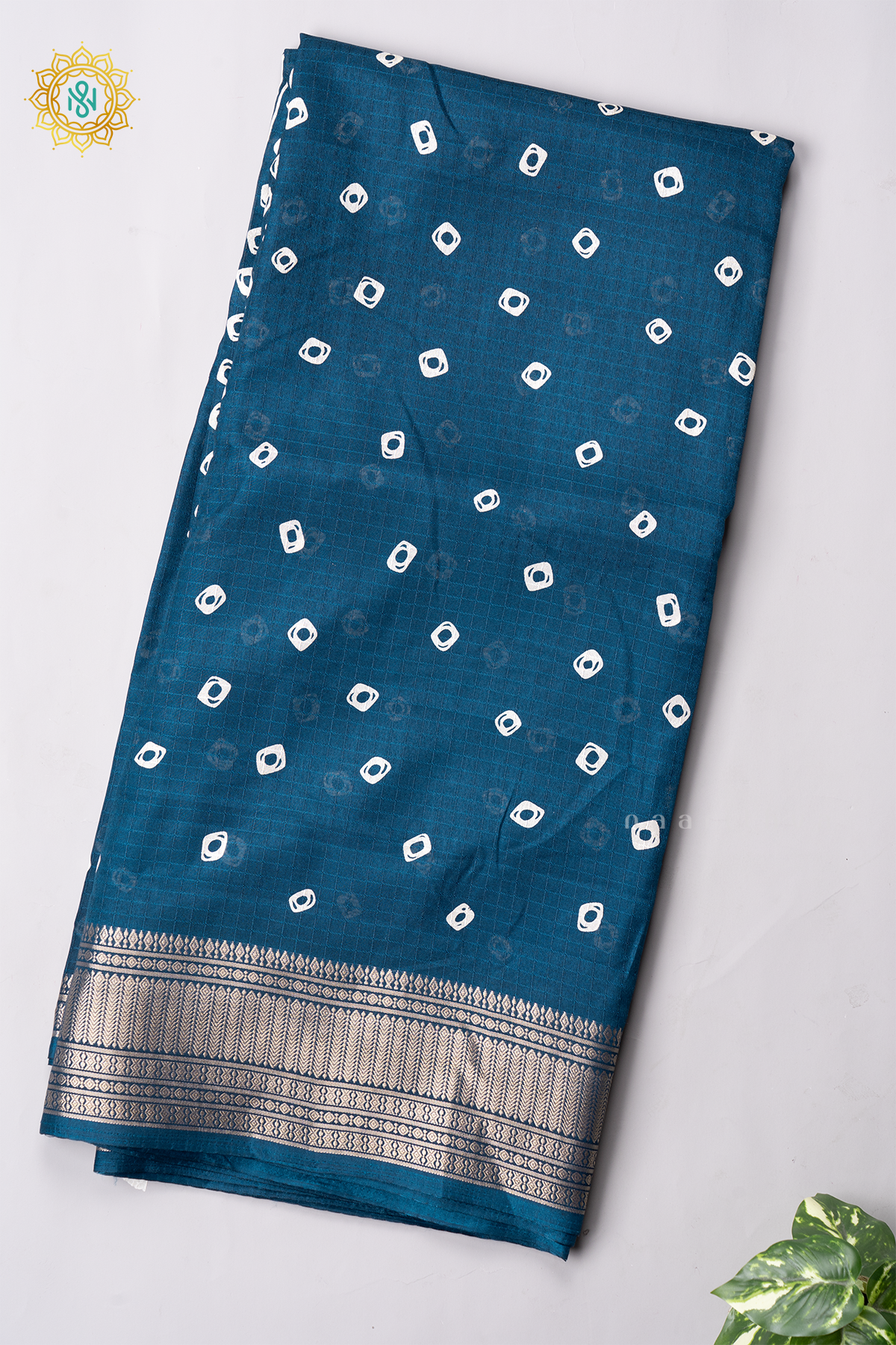 PEACOCK BLUE - DOLA SILK