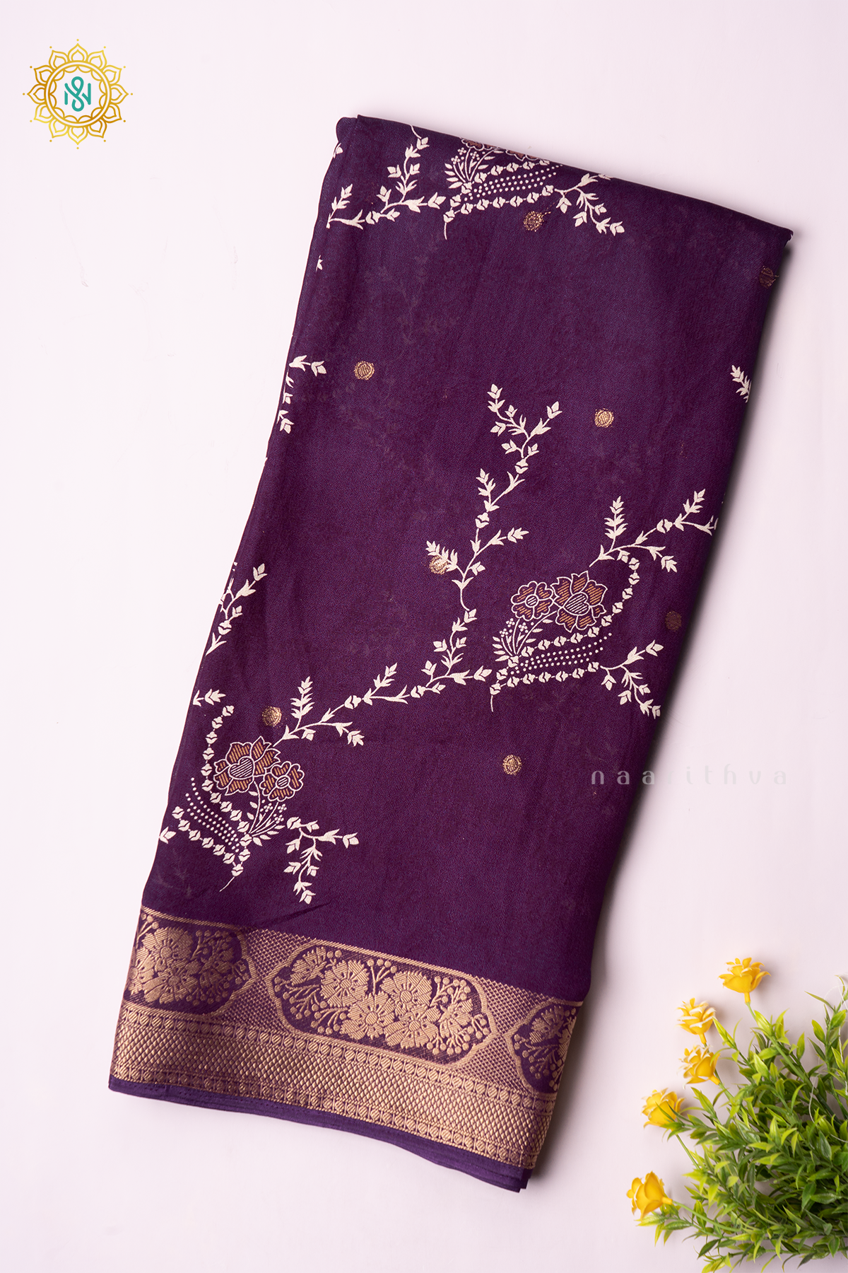 PURPLE - SEMI GEORGETTE