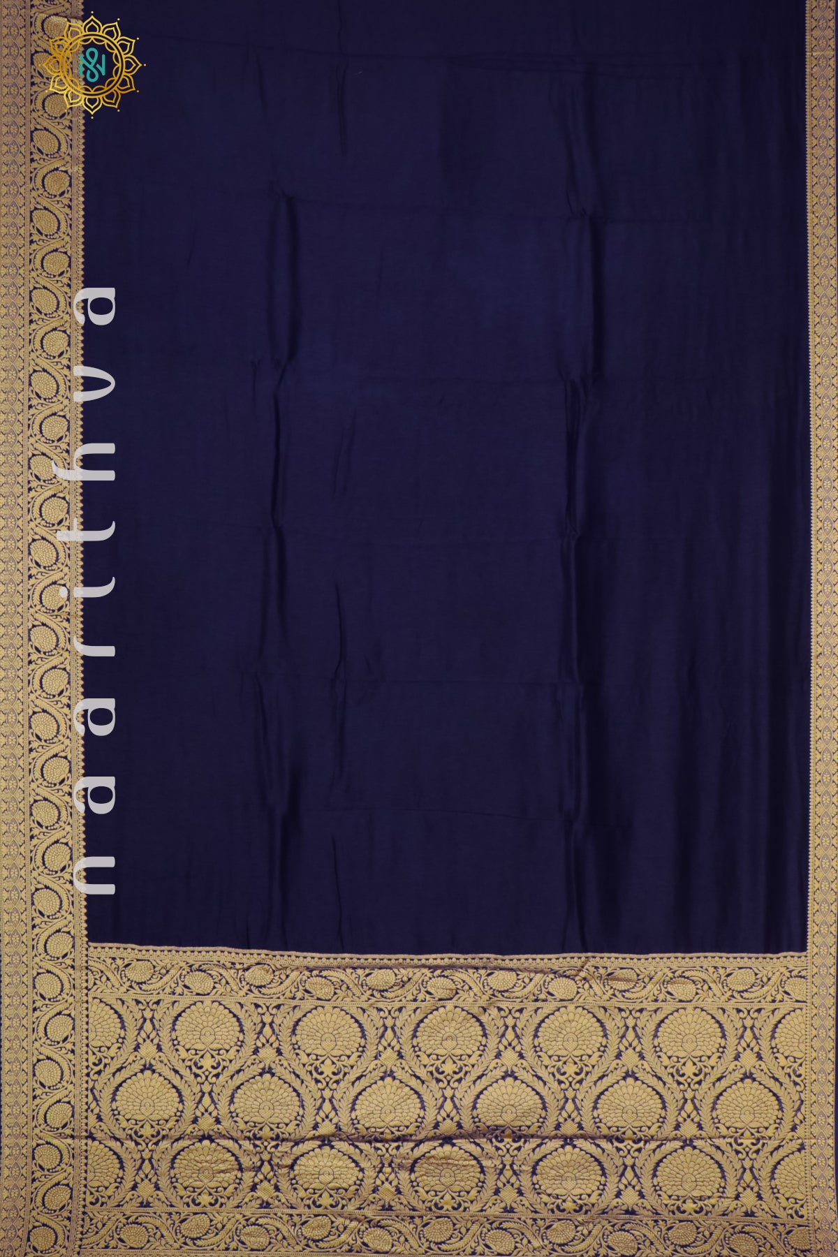 NAVY BLUE - SEMI CREPE SILK