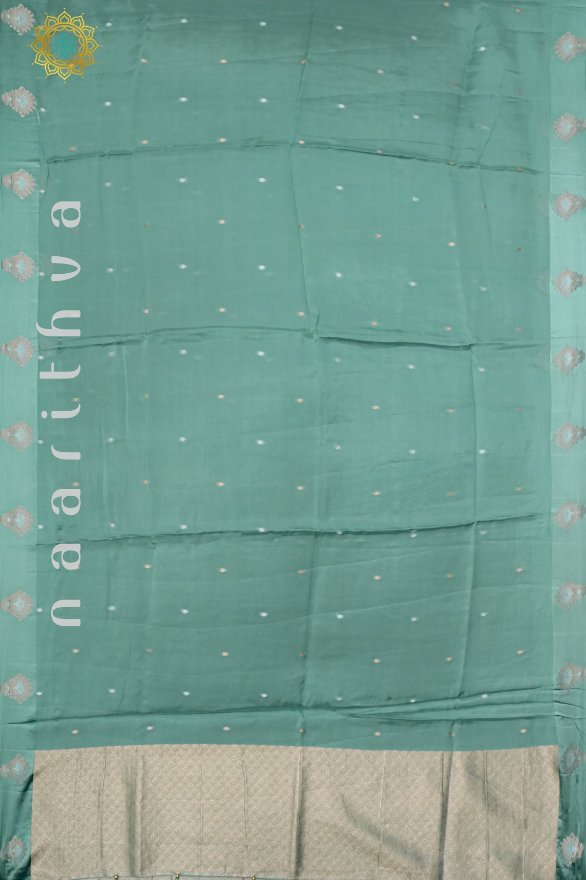 SAGE GREEN - SATIN ORGANZA