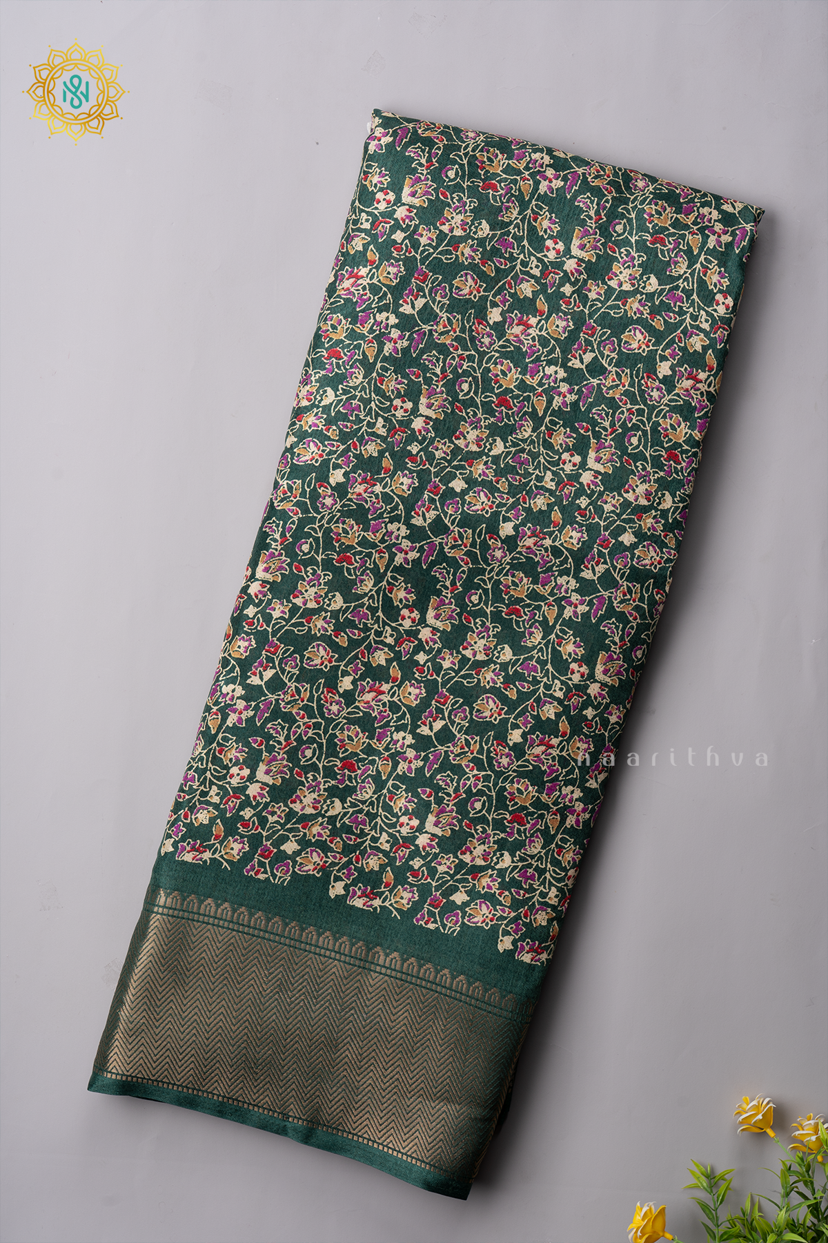 BOTTLE GREEN - DOLA SILK