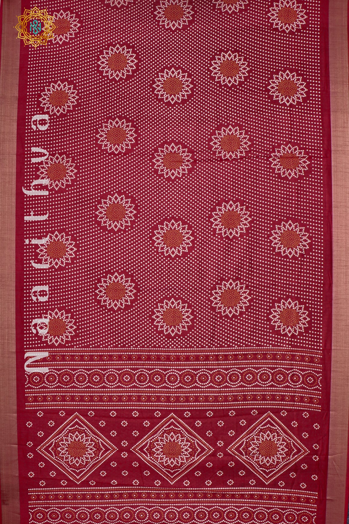 MAROON - DOLA SILK