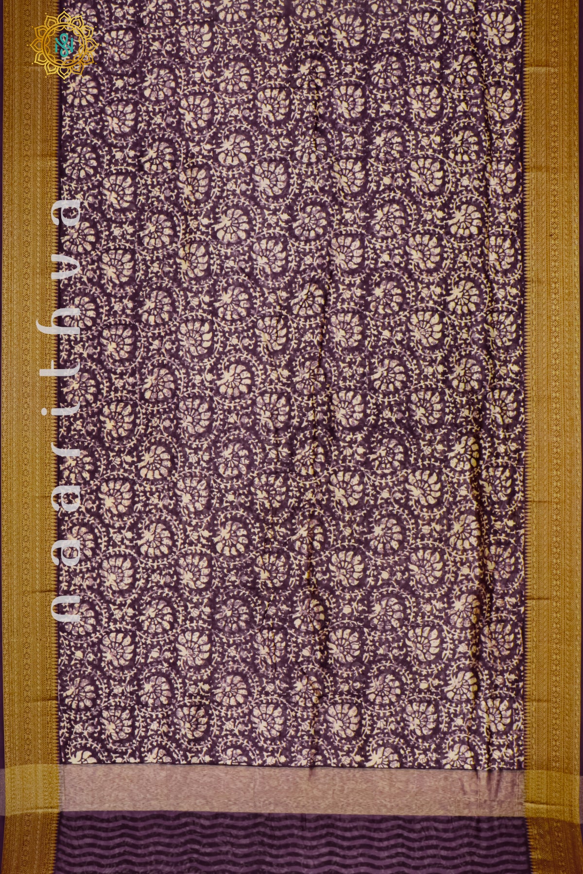 PLUM - CHANDERI SILK COTTON