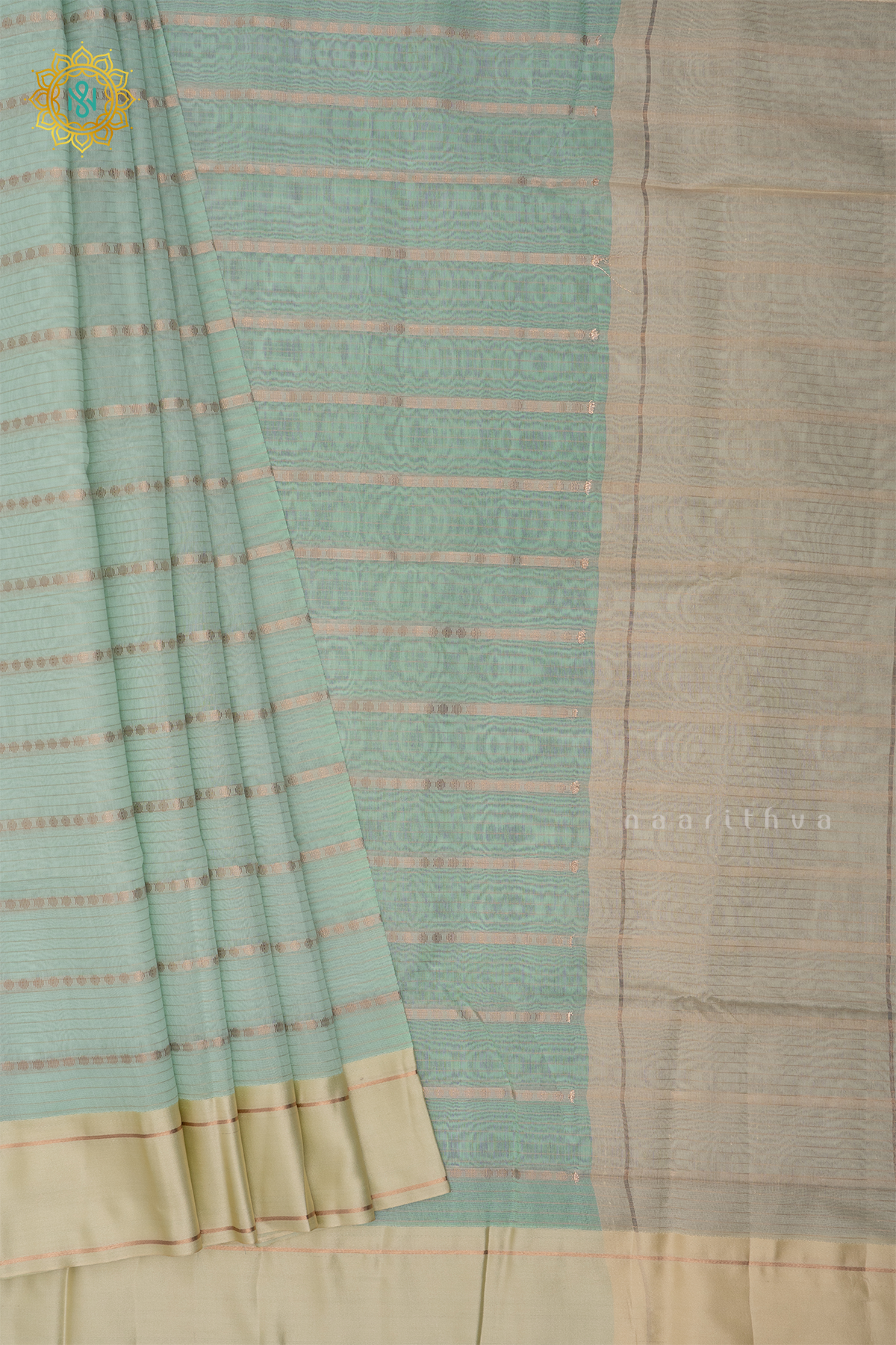 AQUA GREEN - SILK COTTON