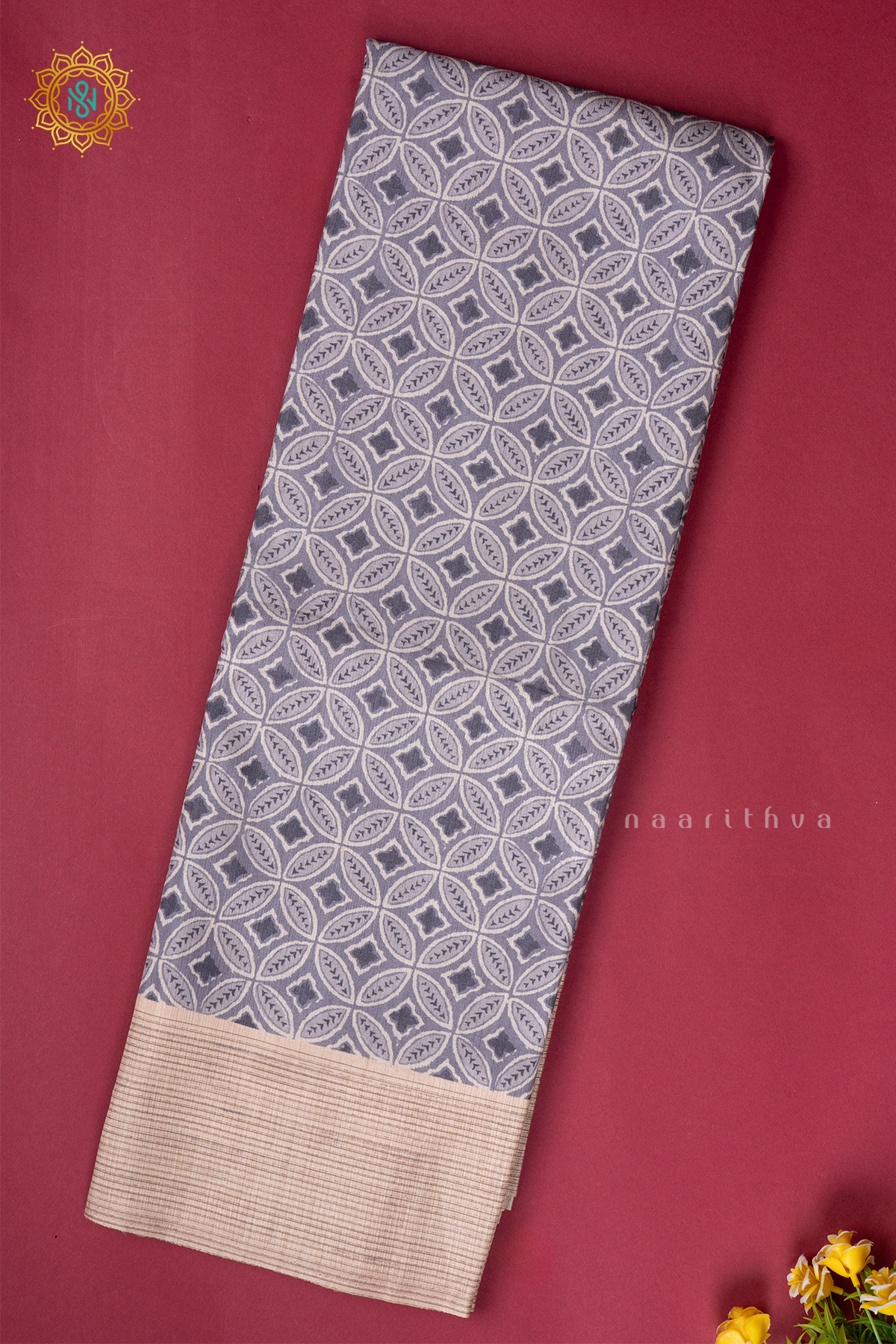 GREY WITH OFF WHITE - KOTHA TUSSAR