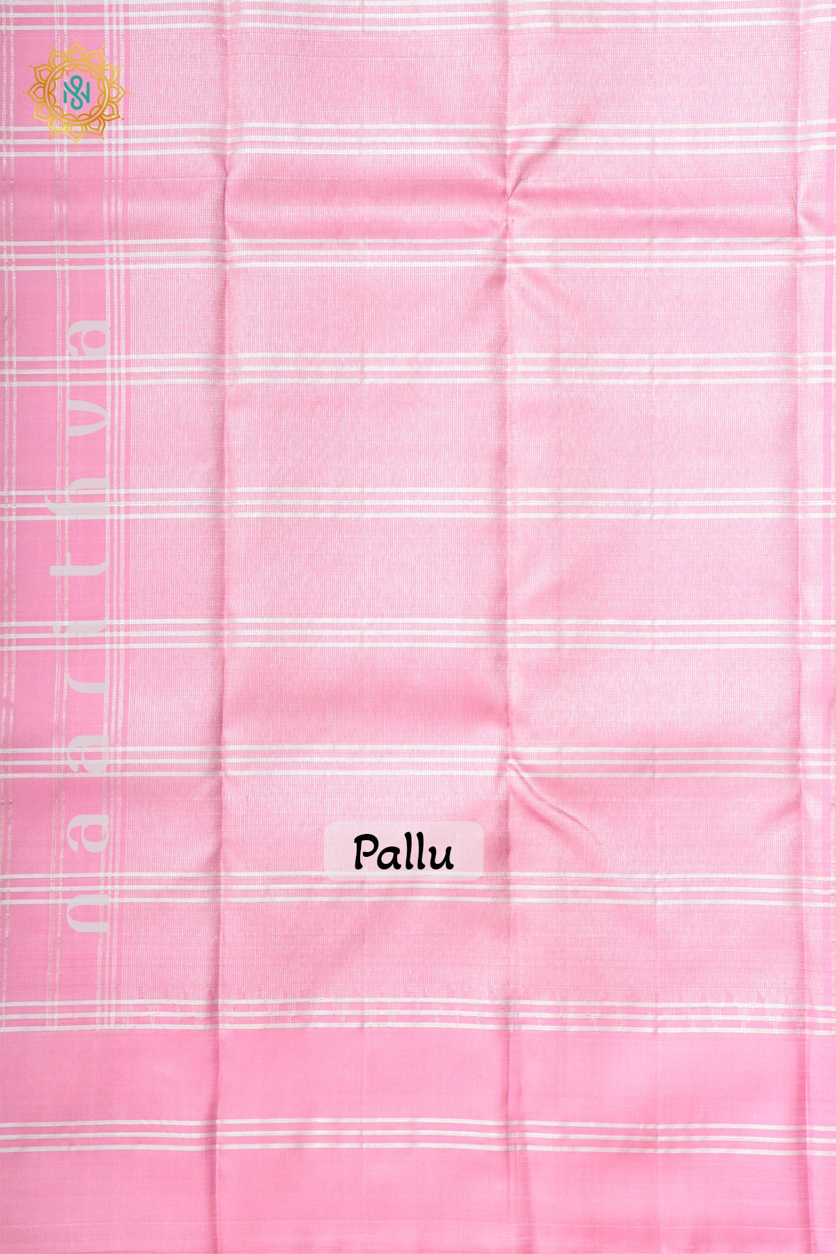 WHITE WITH PINK - PURE KANJIVARAM SILK