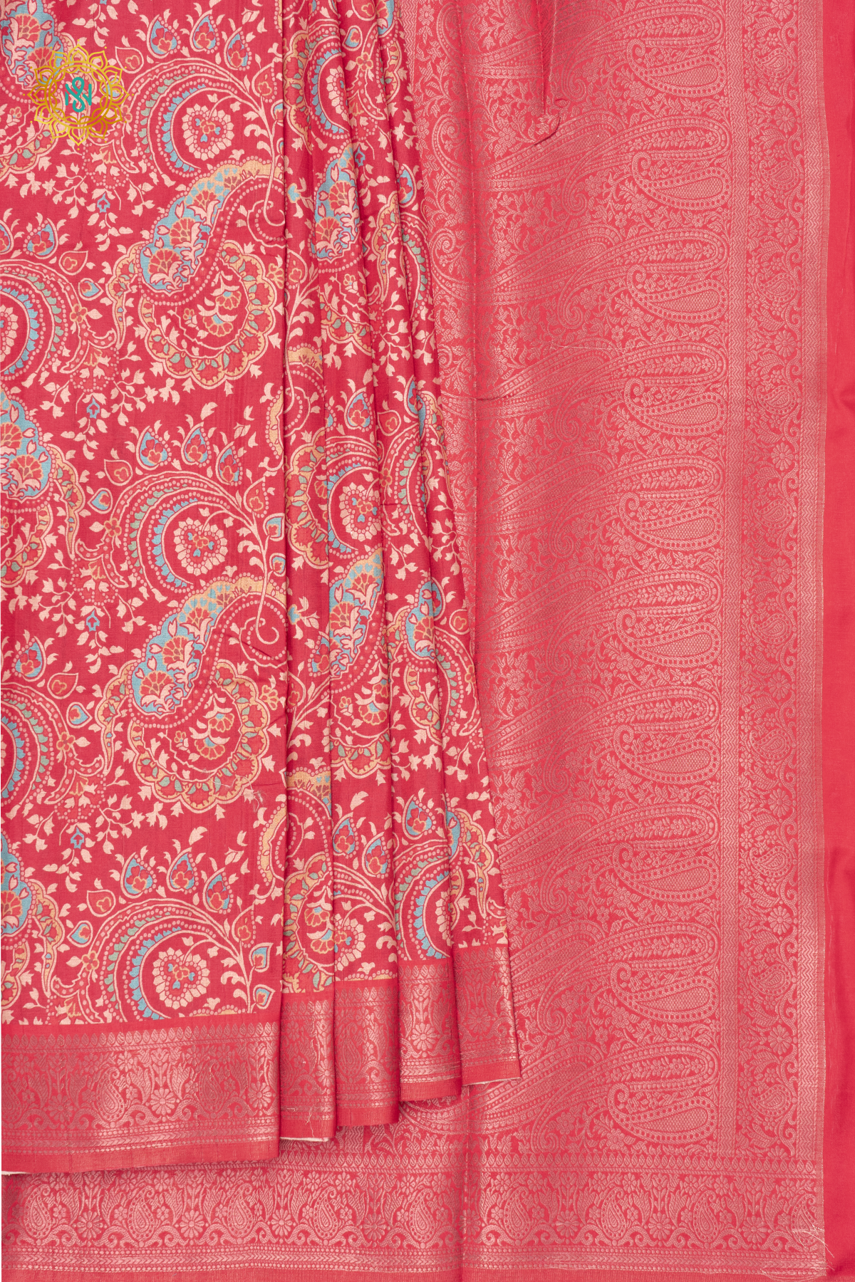 REDDISH PINK - KOTHA TUSSAR SILK
