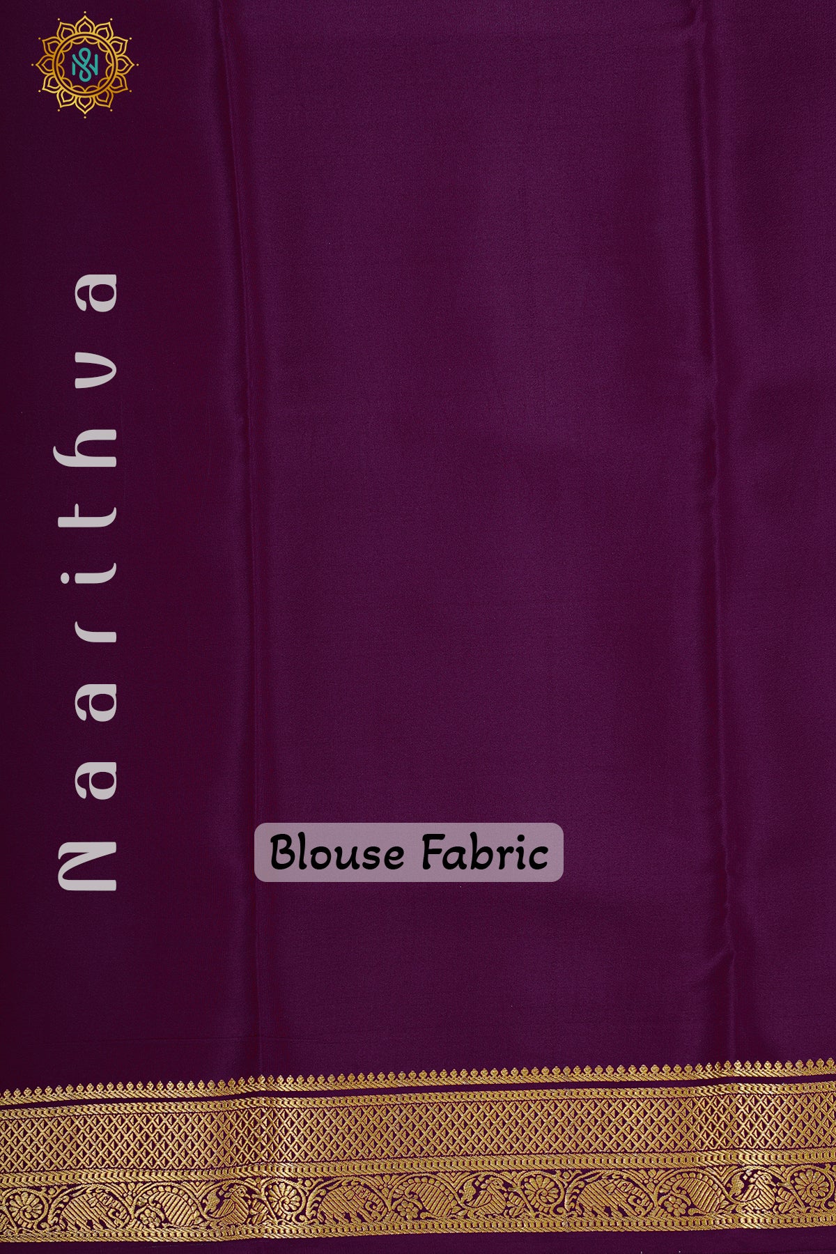 WINE - PURE MYSORE CREPE SILK