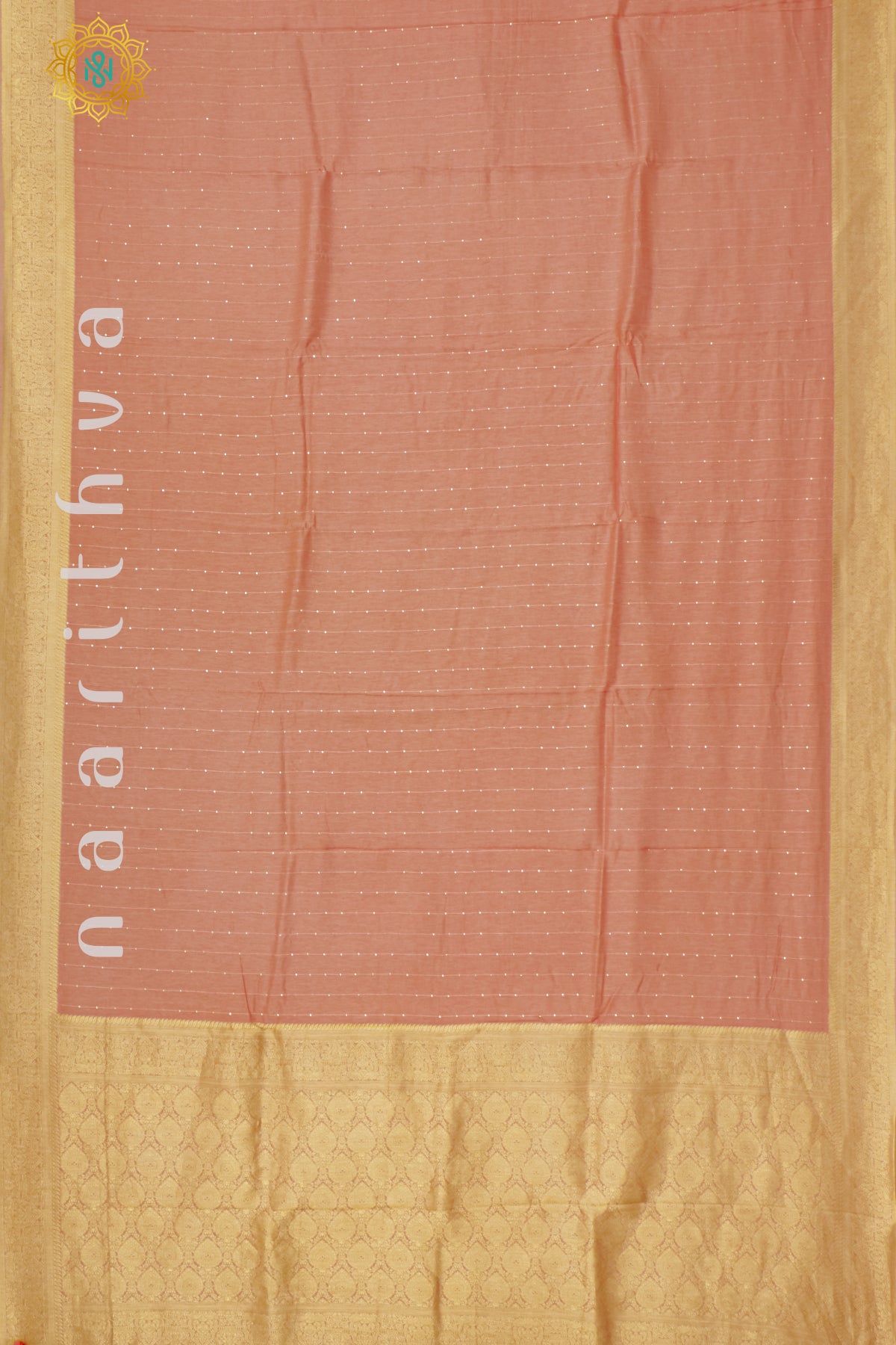 PEACH - SEMI CREPE SILK