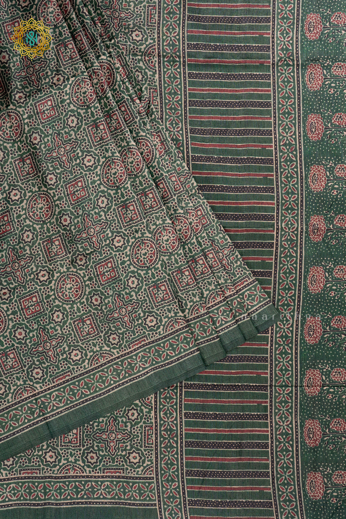 BOTTLE GREEN - SEMI GITCHA TUSSAR