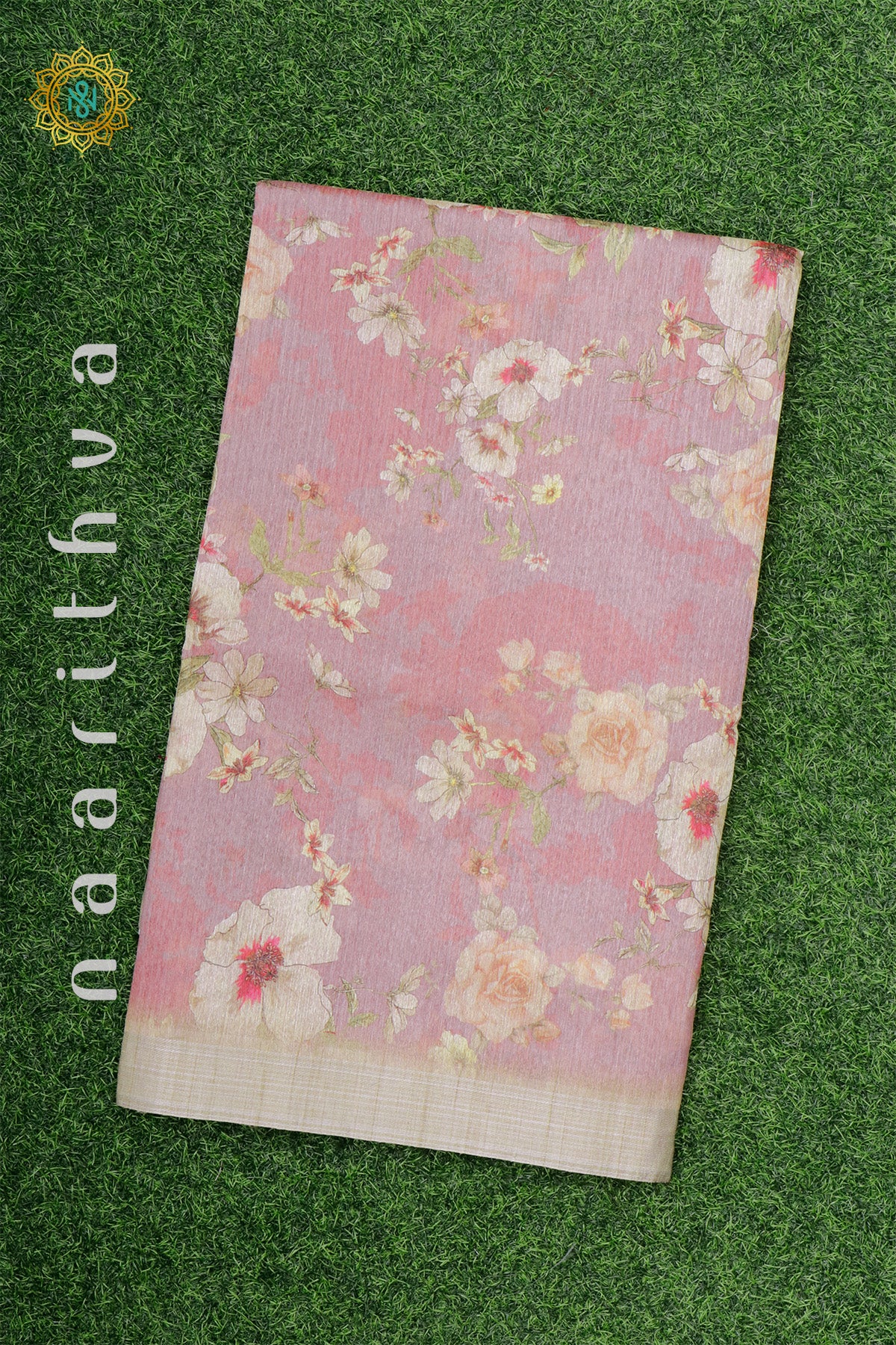 LIGHT PINK - JUTE COTTON