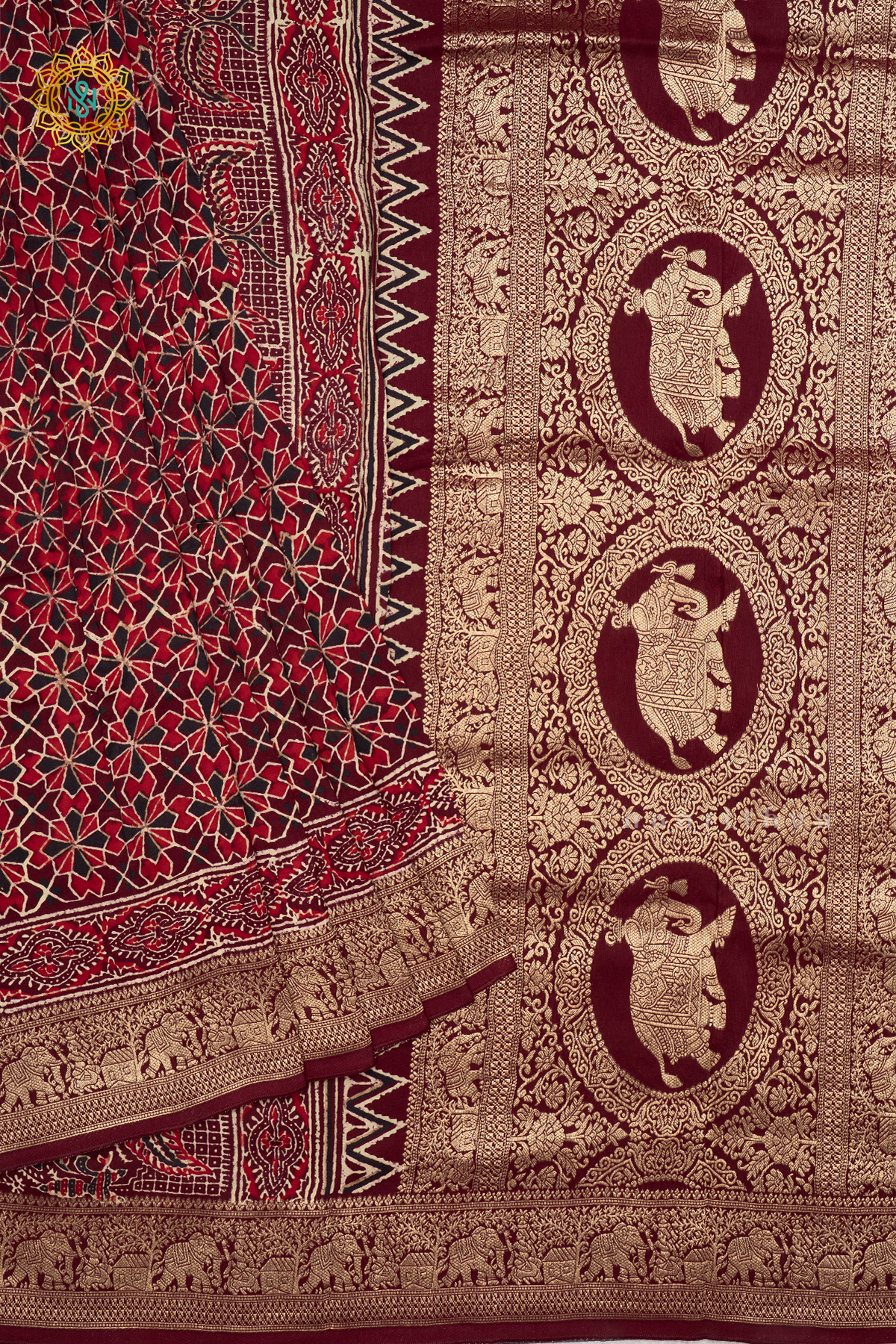 MAROON - DOLA SILK