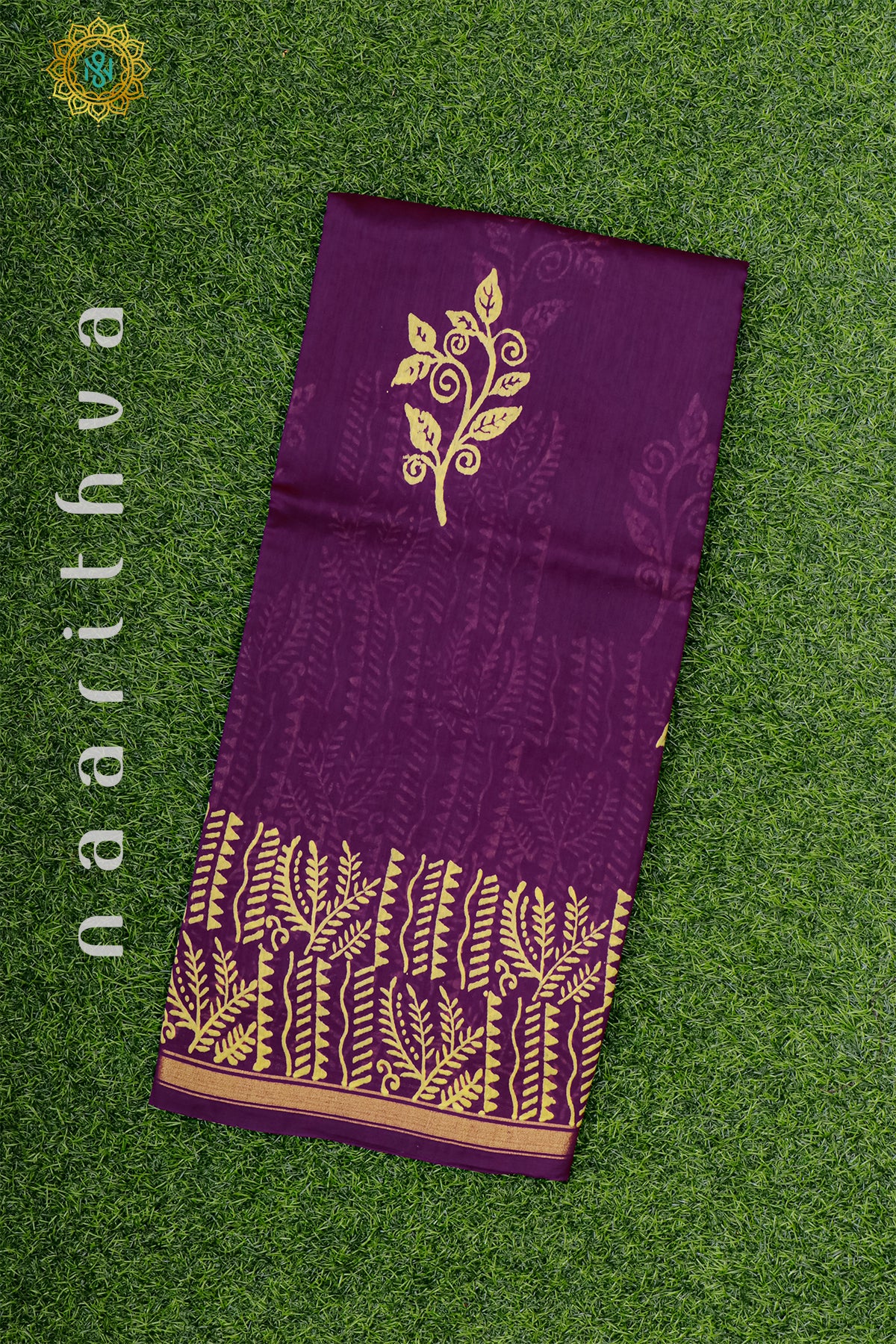 PURPLE - CHANDERI COTTON