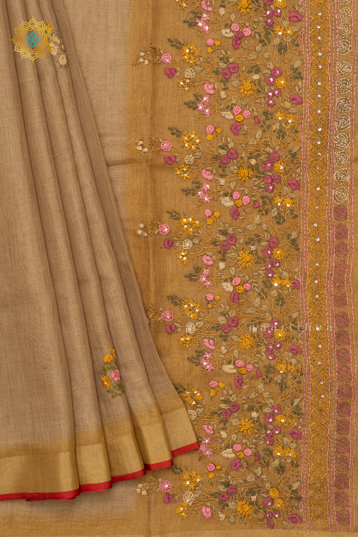 MUSTARD - LINEN TISSUE