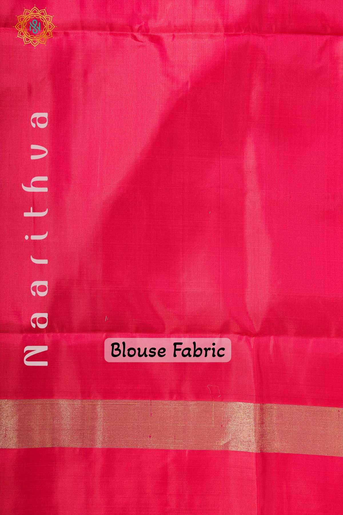 BLUE WITH ORANGISH PINK - PURE KANJIVARAM SOFT SILK