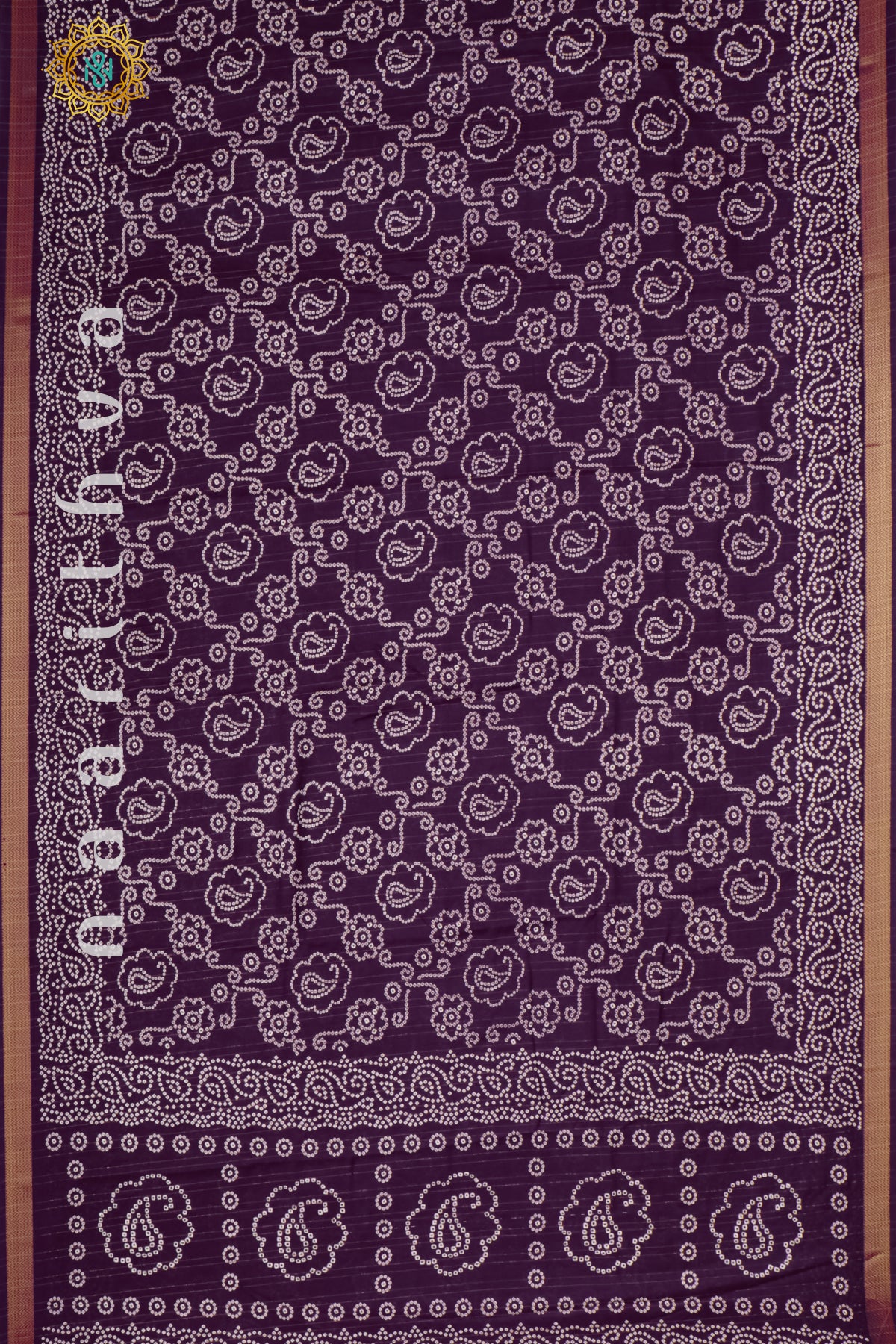 DEEP WINE - JUTE COTTON