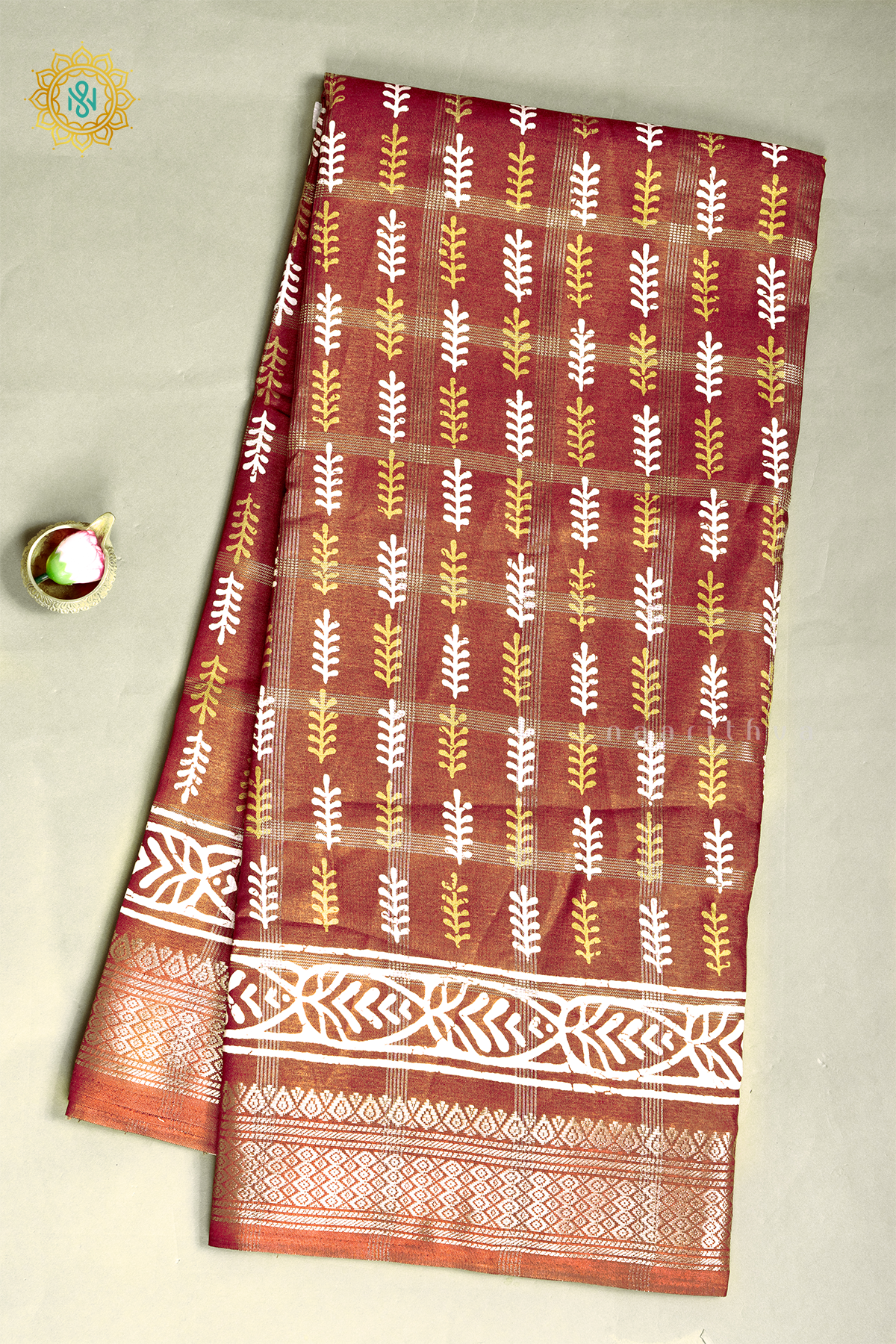 RUST ORANGE - DOLA SILK