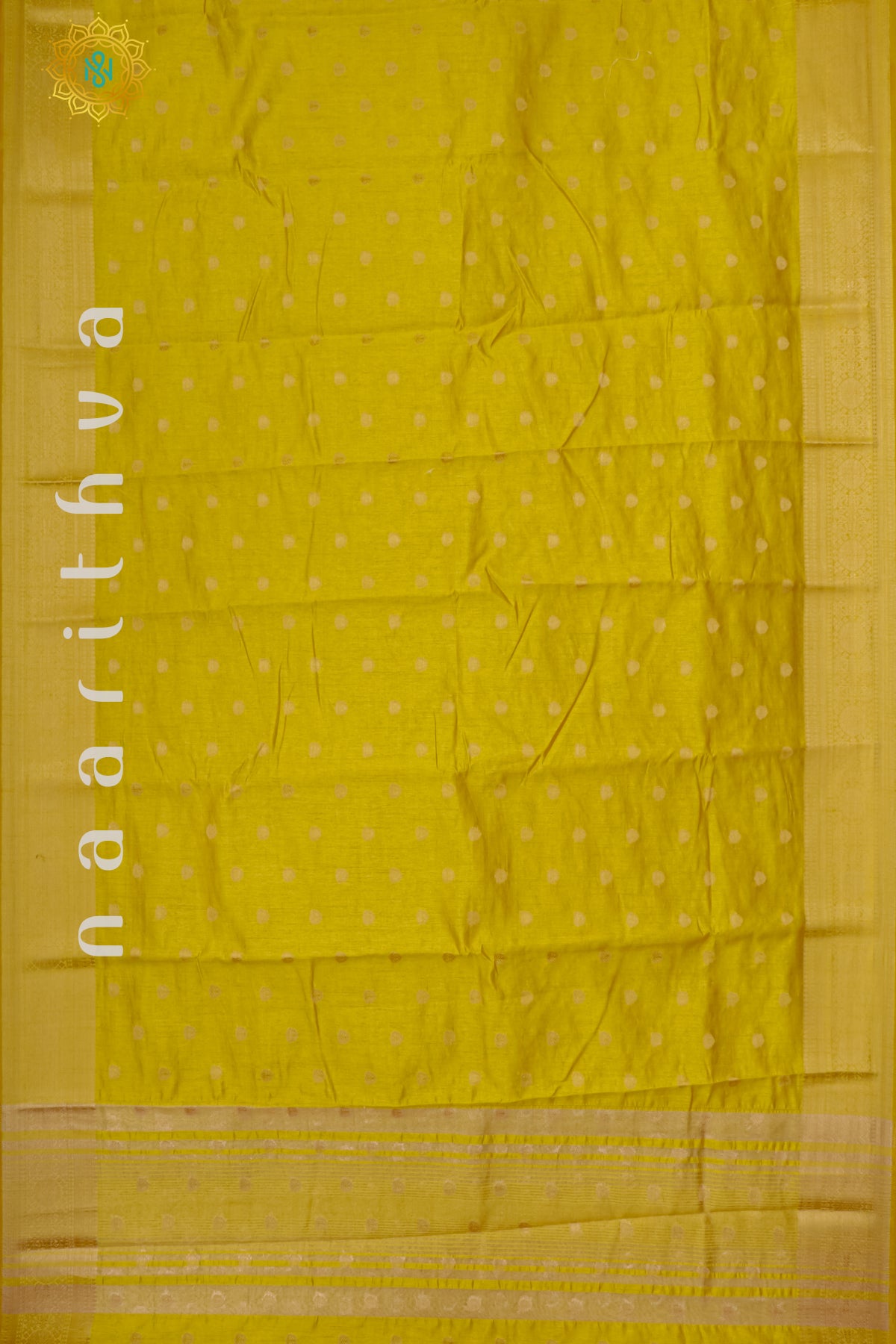 MUSTARD - SEMI RAW SILK