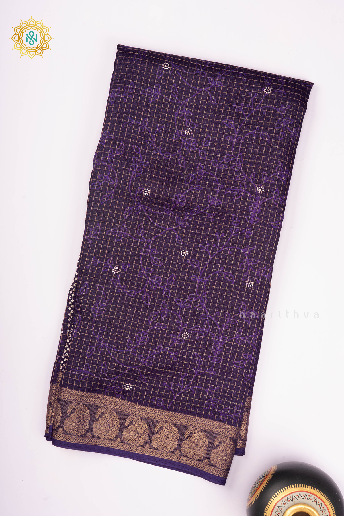 PURPLE - SEMI GEORGETTE