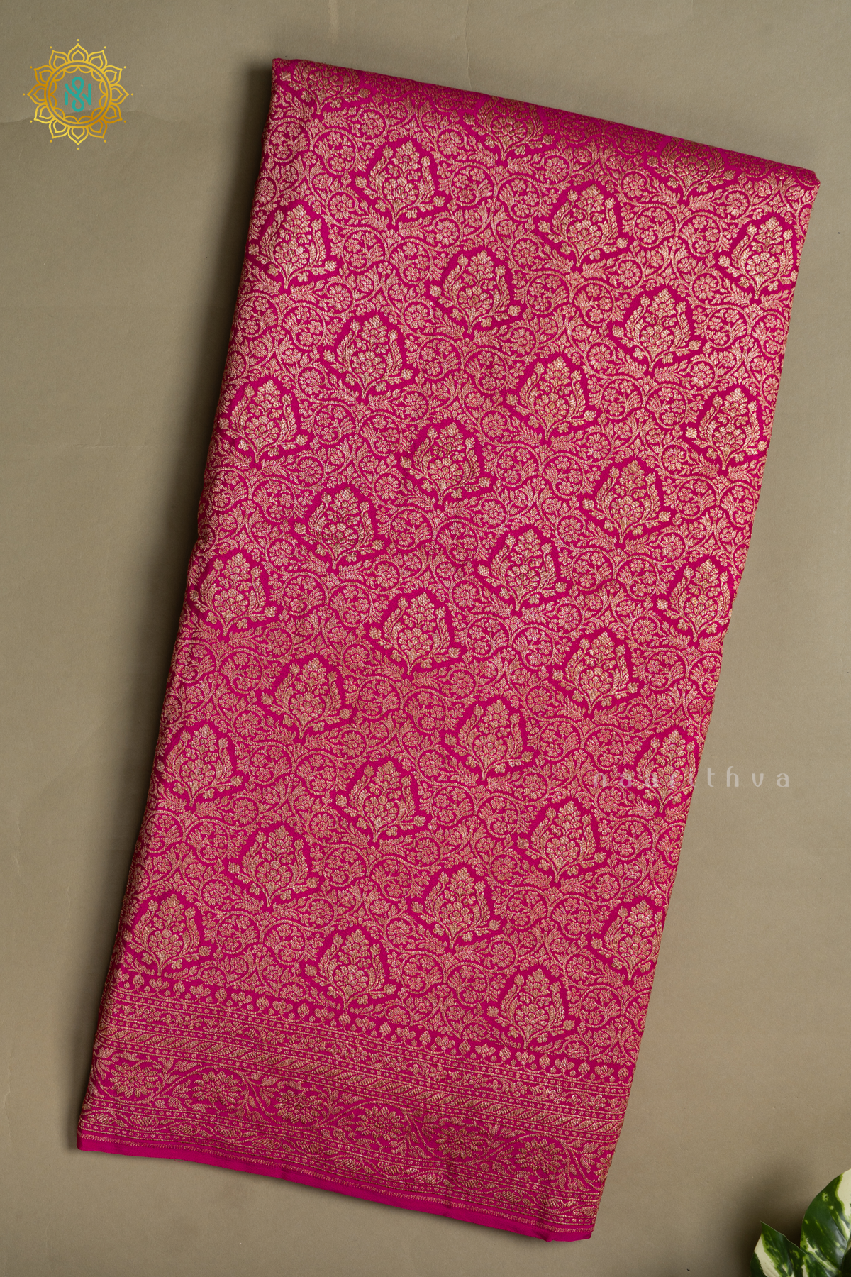 PINK - PURE BANARASI CREPE