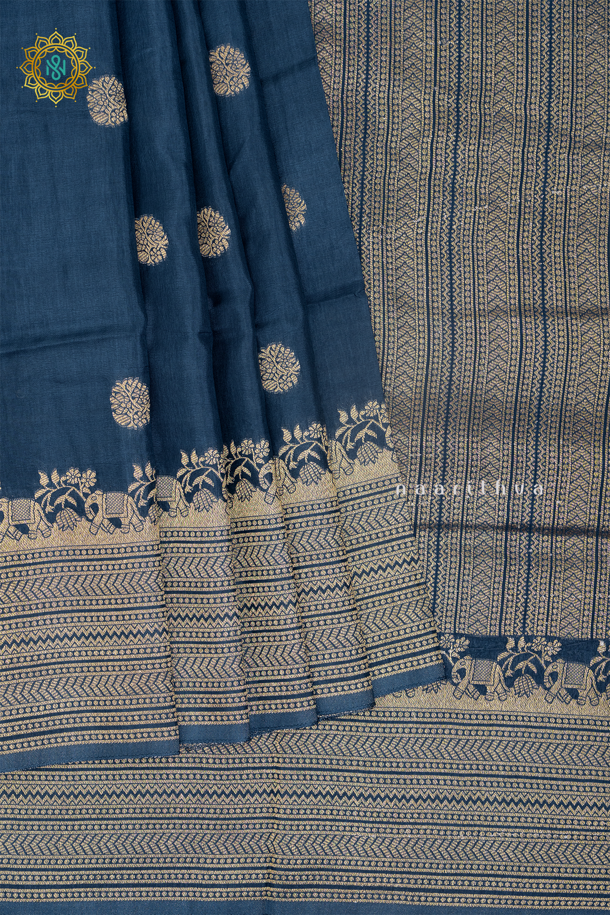 PEACOCK BLUE - DOLA SILK