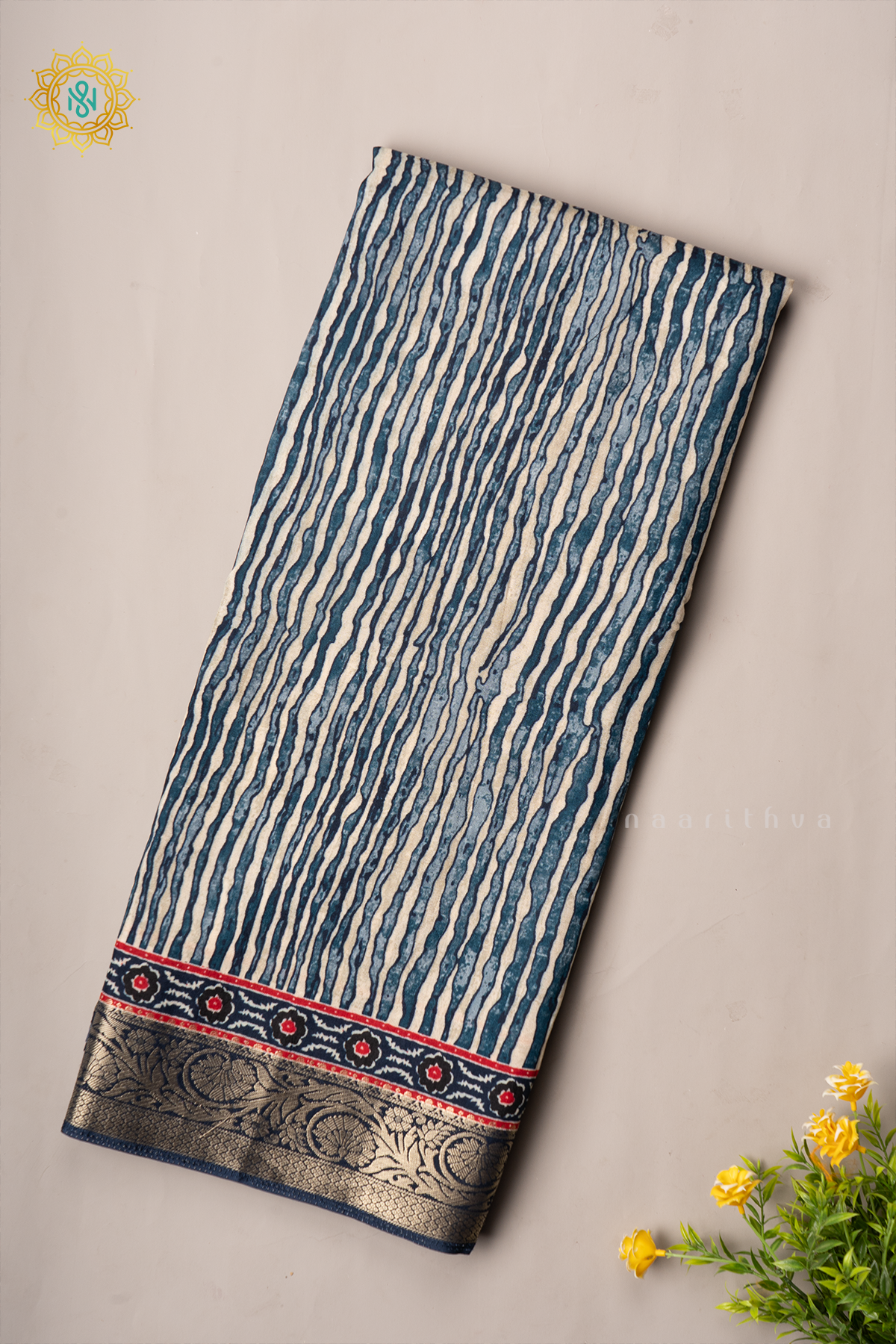 INDIGO - SEMI CREPE SILK